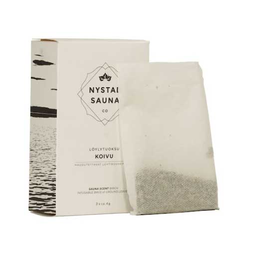Nystai sauna scent birch leaf box, 3-pack