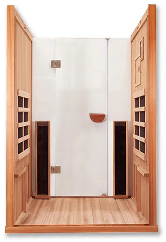 Clearlight Sanctuary 2 two-person full spectrum infrared sauna for home wellness and relaxation