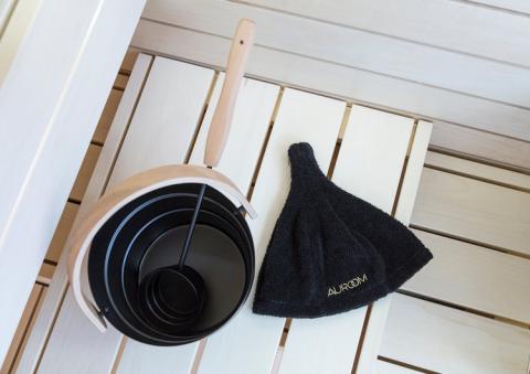 Auroom Sauna Hat – Premium Wool Felt Sauna Cap for Heat Protection s