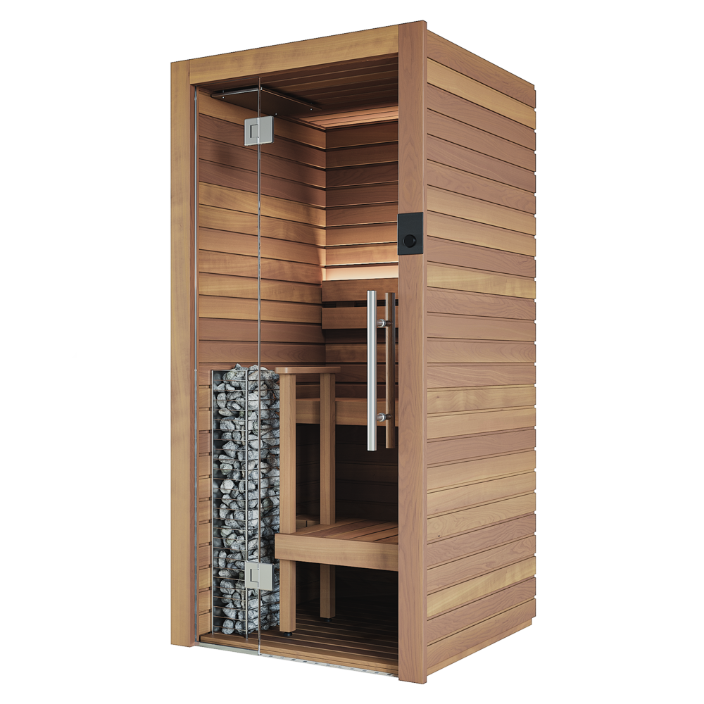 Auroom Cala Glass Mini Sauna Kit