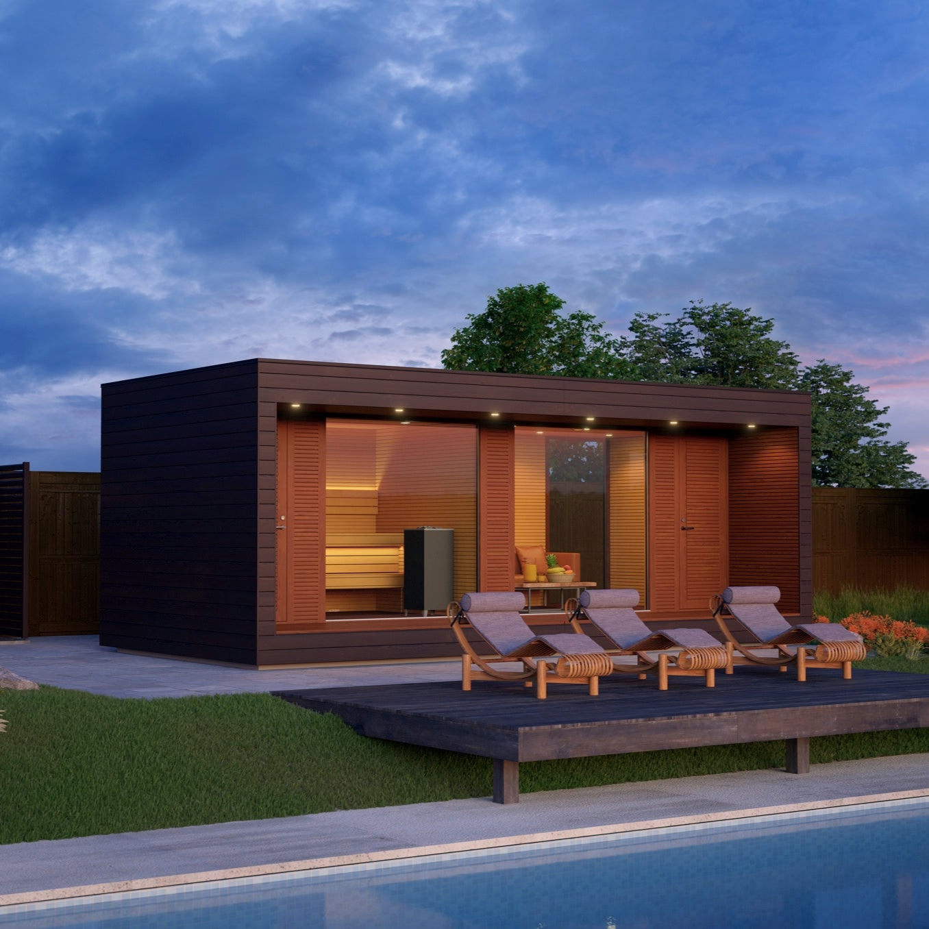 Natura Lounge Module – Outdoor Lounge for Up to 5 People