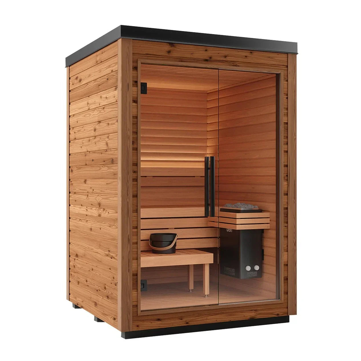 Auroom Mira Outdoor Modular Cabin Sauna Kit – 1–2 People