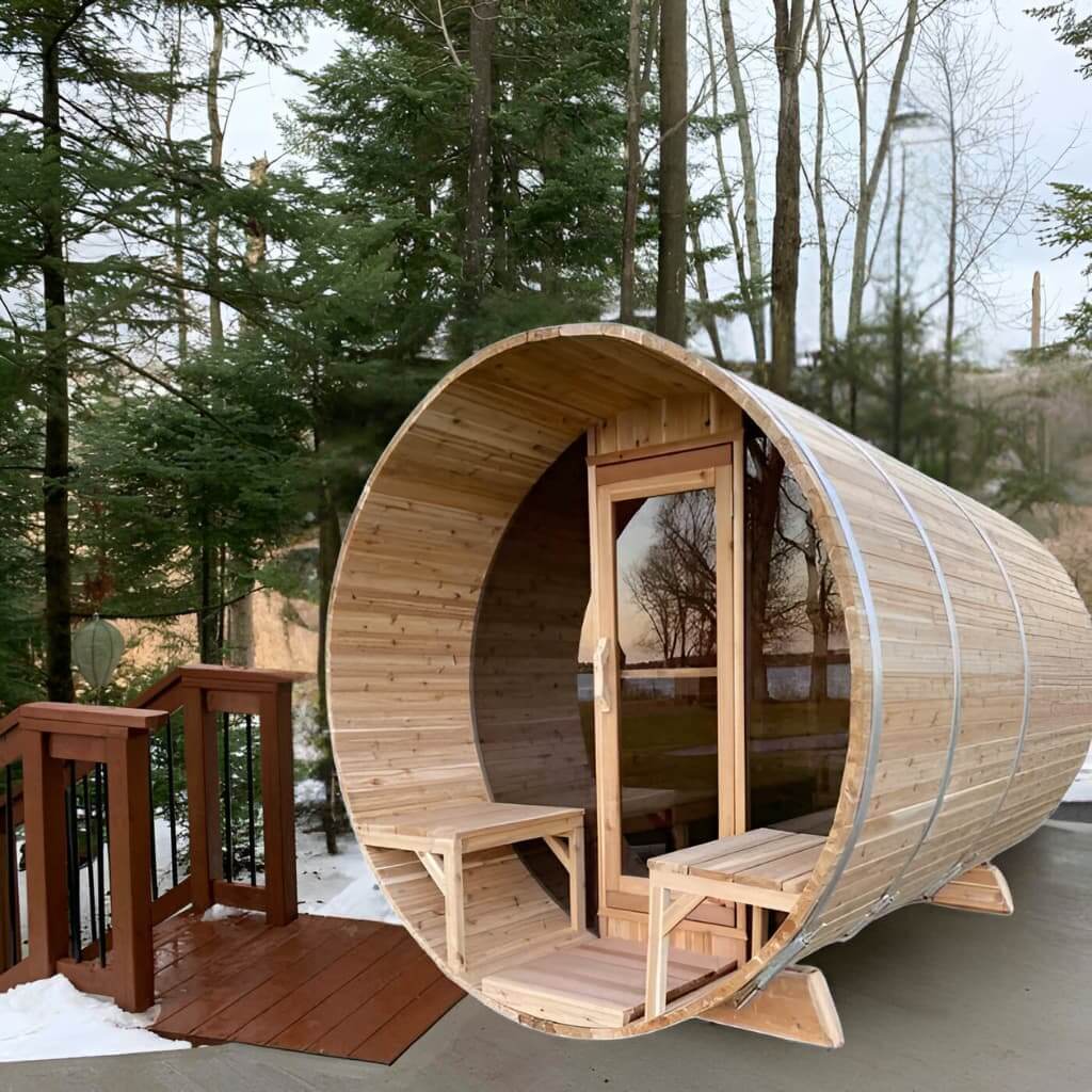 Dundalk Tranquility MP 6 Person Barrel Sauna