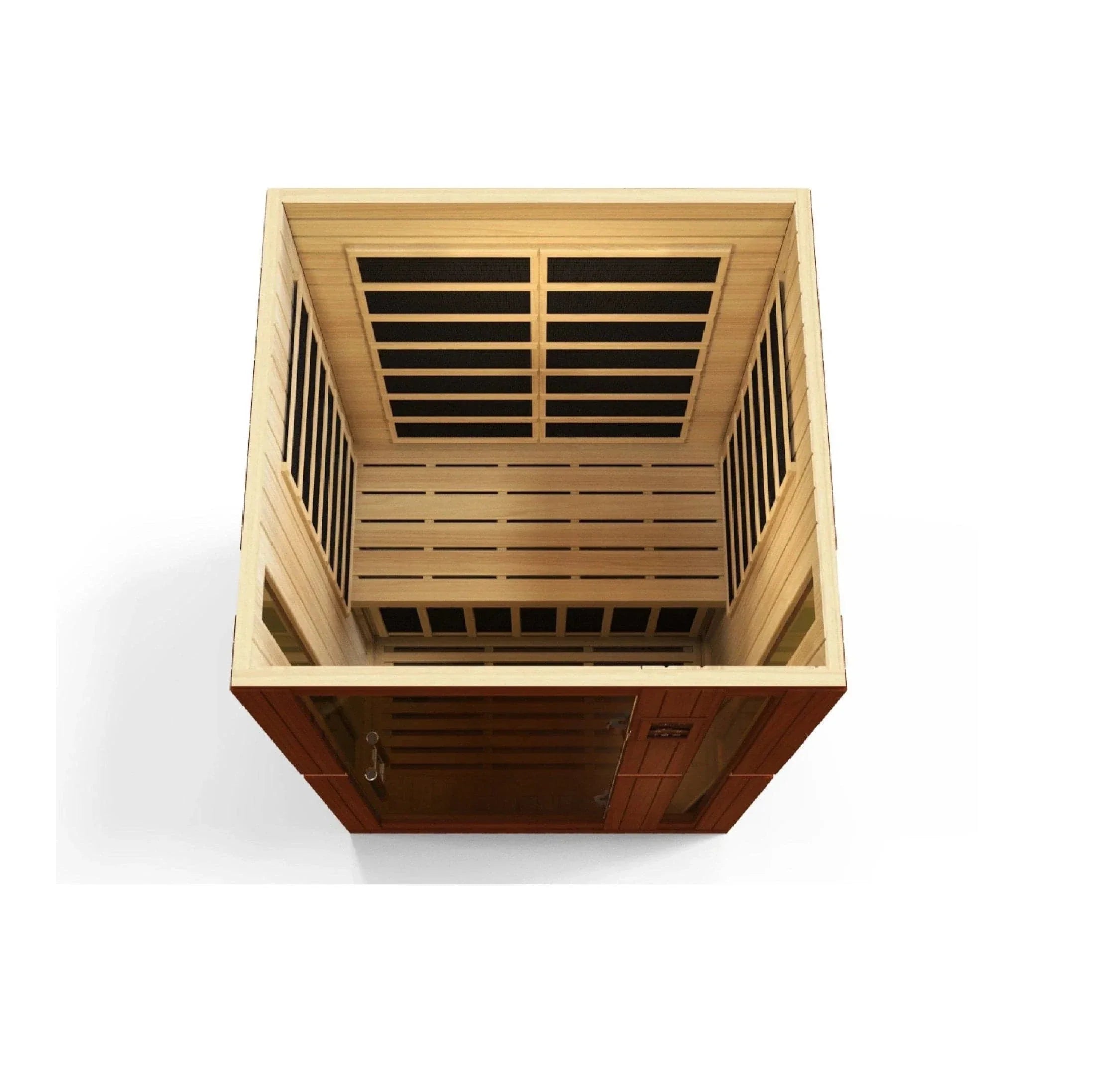 Dynamic "Vittoria" 2-person Low EMF FAR Infrared Sauna - DYN-6220-01
