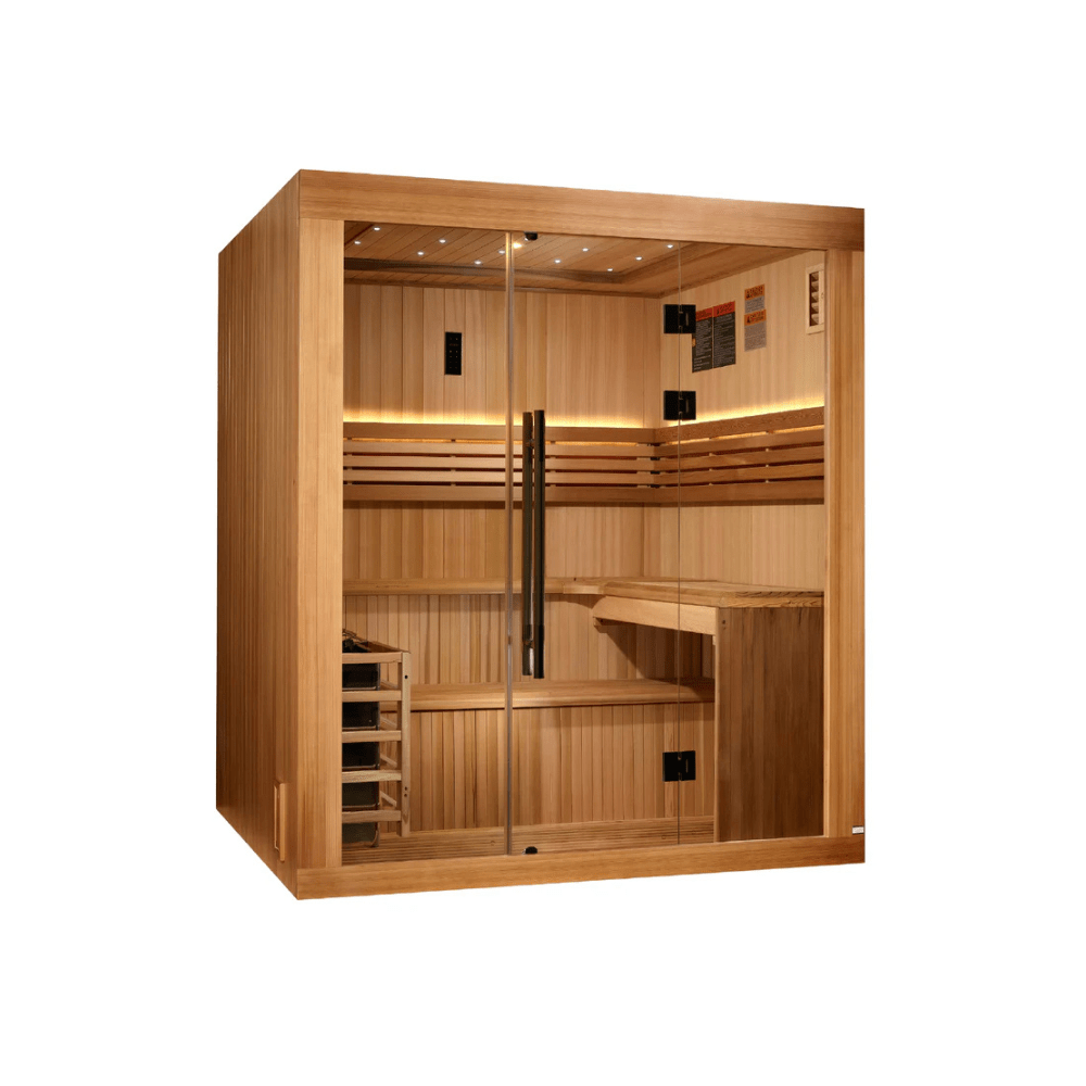 Golden Designs Osla Edition 6-Person Traditional Sauna (2025 Model)