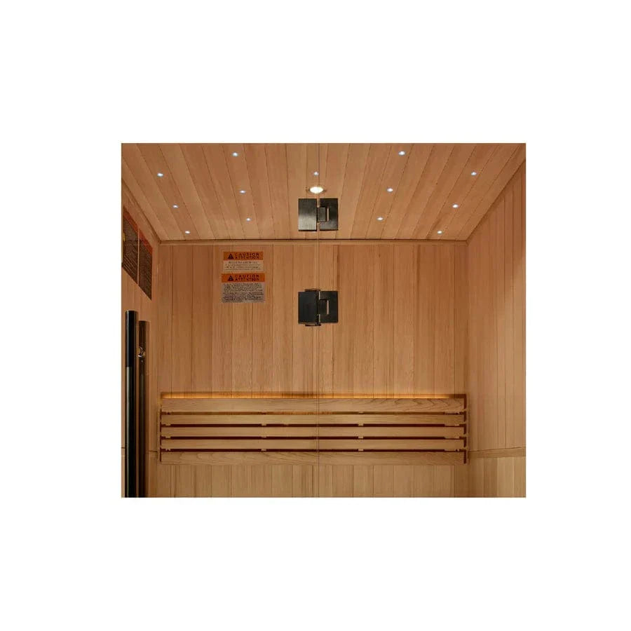 Golden Designs 2025 Sundsvall Edition 2 Person Traditional Sauna