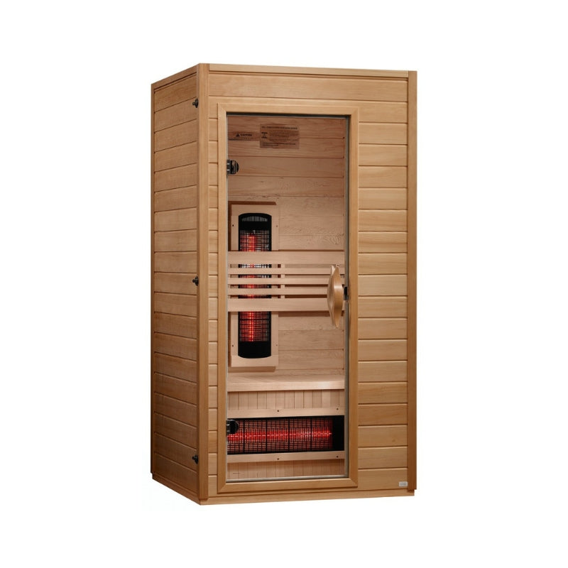 Dynamic Martin 1-2 Person Full Spectrum Near Zero EMF FAR Infrared Sauna DYN-6006-03 FS