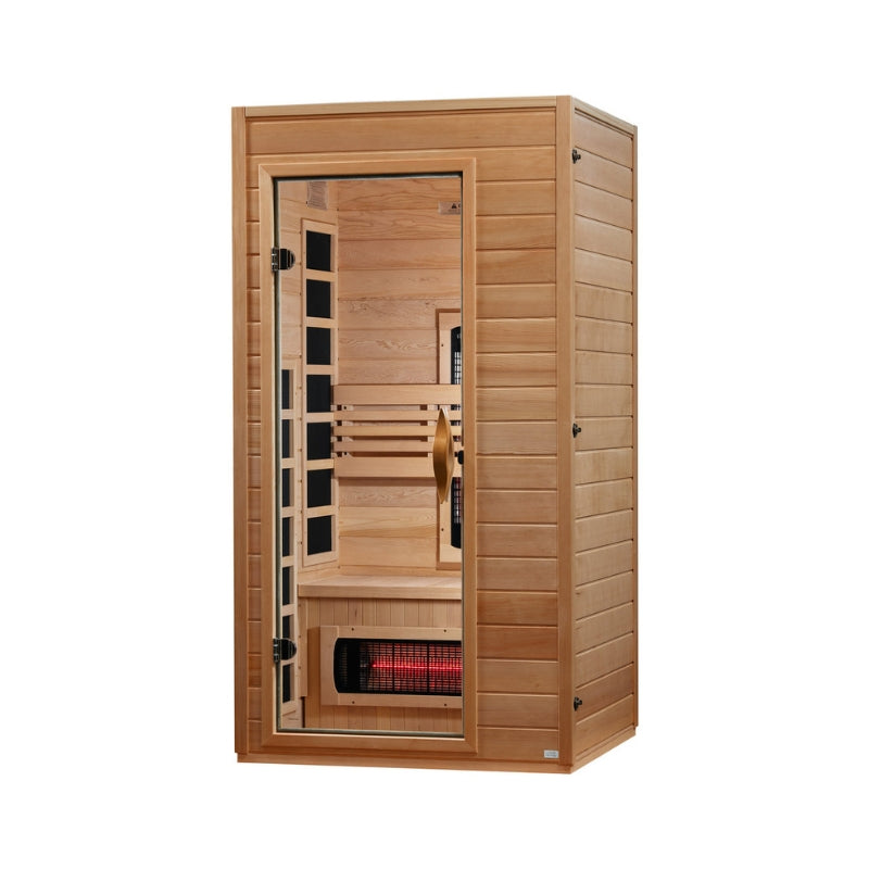 Dynamic Martin 1-2 Person Full Spectrum Near Zero EMF FAR Infrared Sauna DYN-6006-03 FS