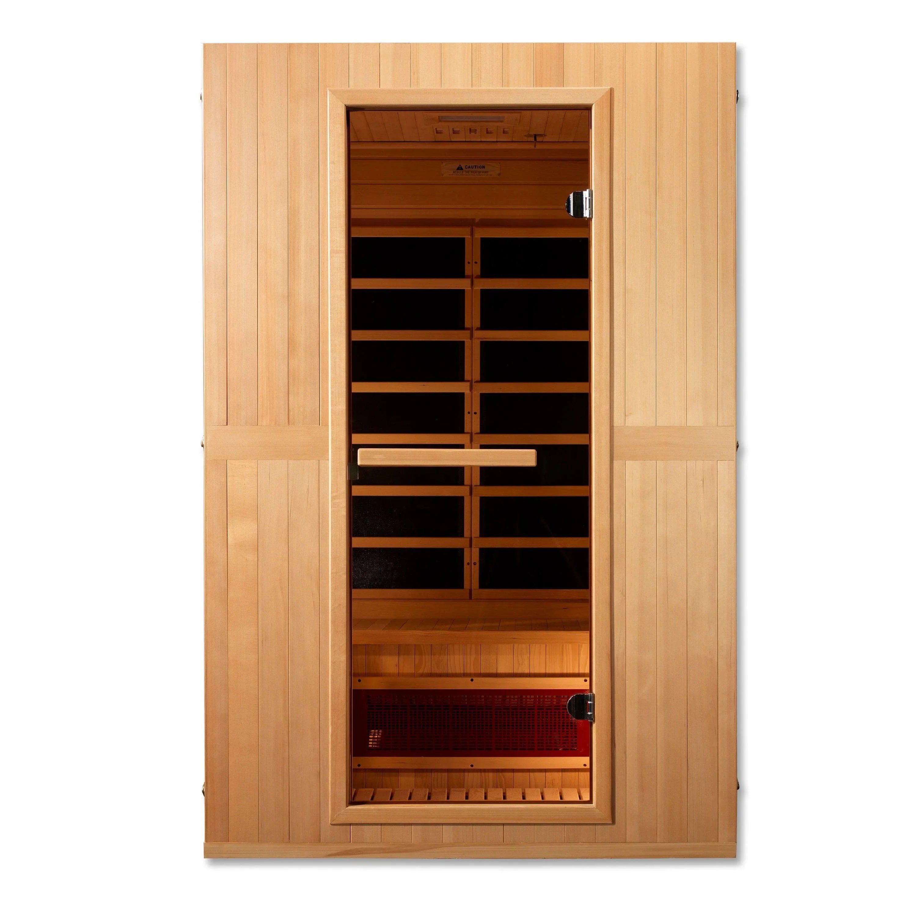 Maxxus 2-Person "Serenity" Dual Tech Low EMF FAR Infrared Sauna Canadian Hemlock MX-LS2-01