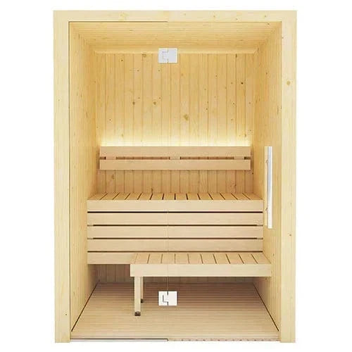 SaunaLife Model X2 1-2 Person Xperience Series Indoor Home Sauna INFINITY saunas