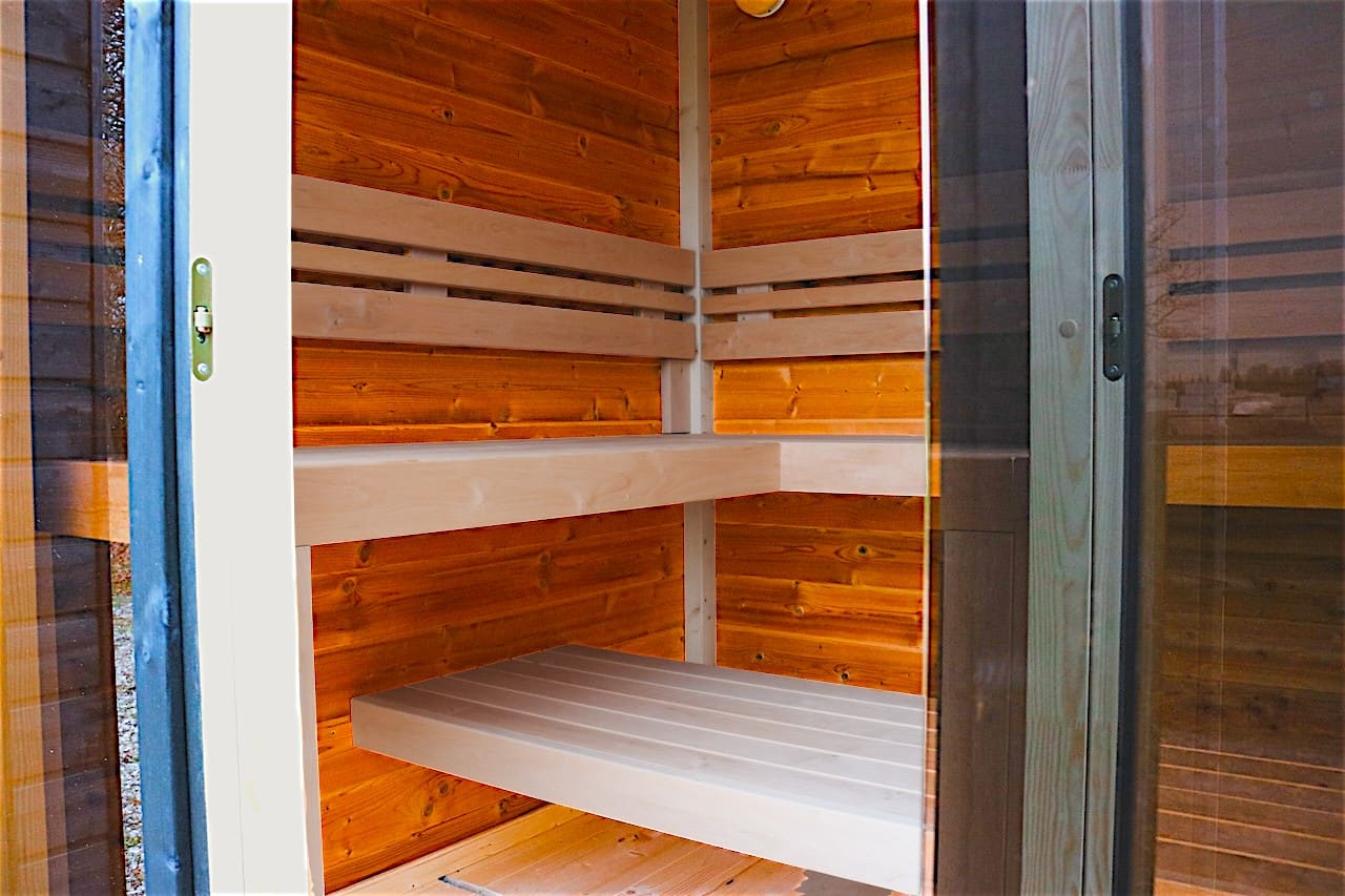 Leil Patio XS 4 Person Outdoor Sauna