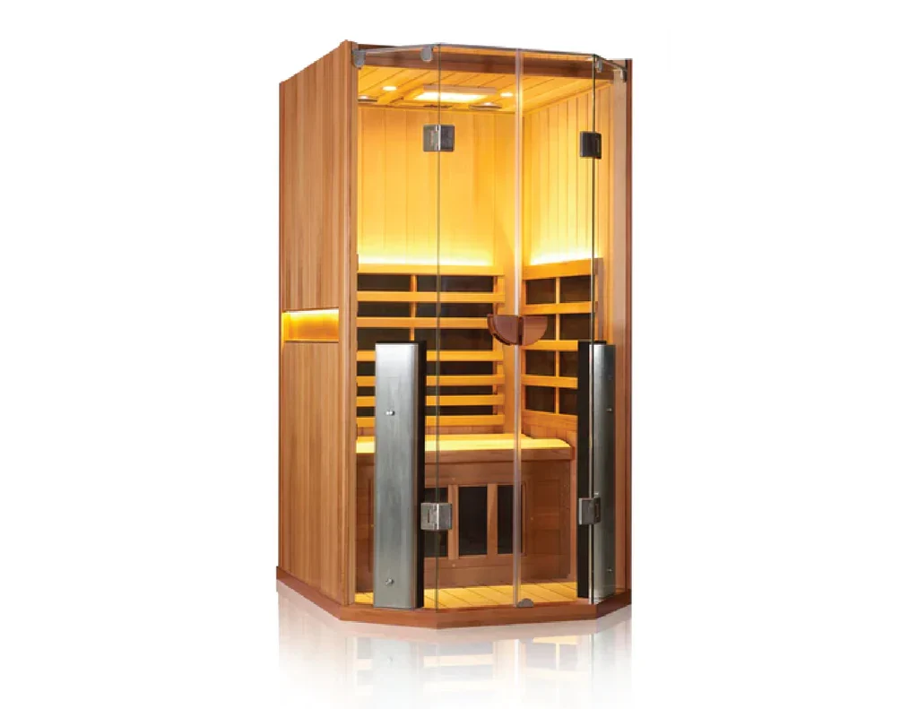 Clearlight Sanctuary 1 full spectrum one-person infrared sauna for home wellness and relaxation