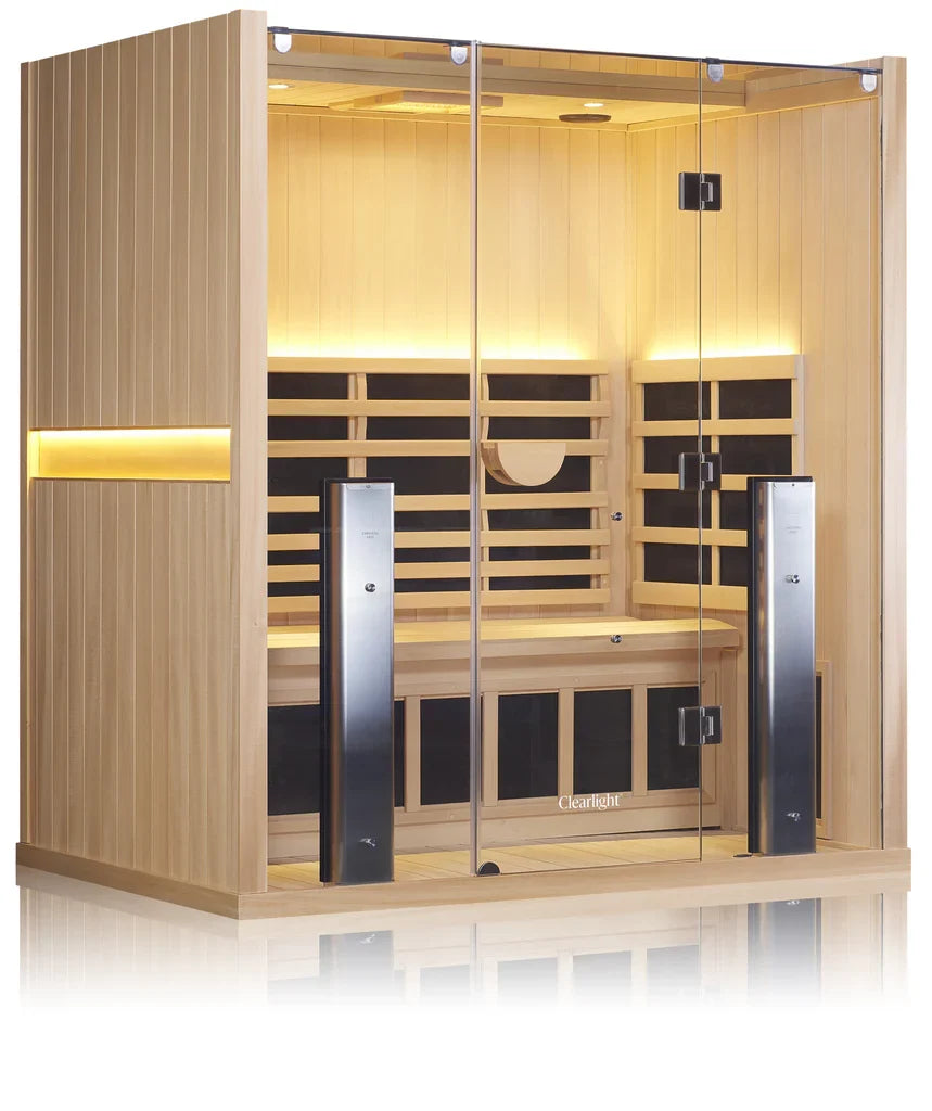 Clearlight Sanctuary 3 luxury infrared sauna designed for home relaxation