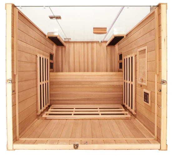 Clearlight Sanctuary 2 full spectrum sauna for two-person home relaxation