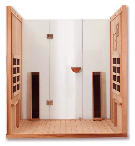Clearlight Sanctuary 3 premium full spectrum infrared sauna interior