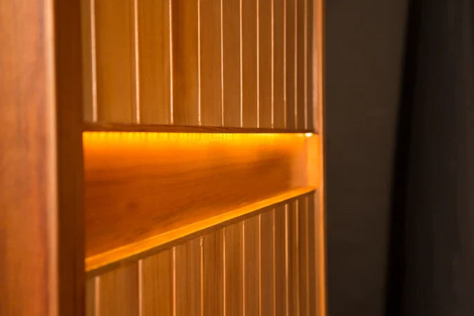 Clearlight Sanctuary 3 three-person sauna exterior
