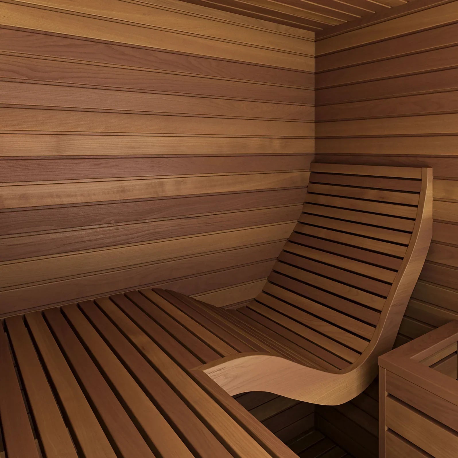 Auroom Baia Glass Indoor Sauna Kit
