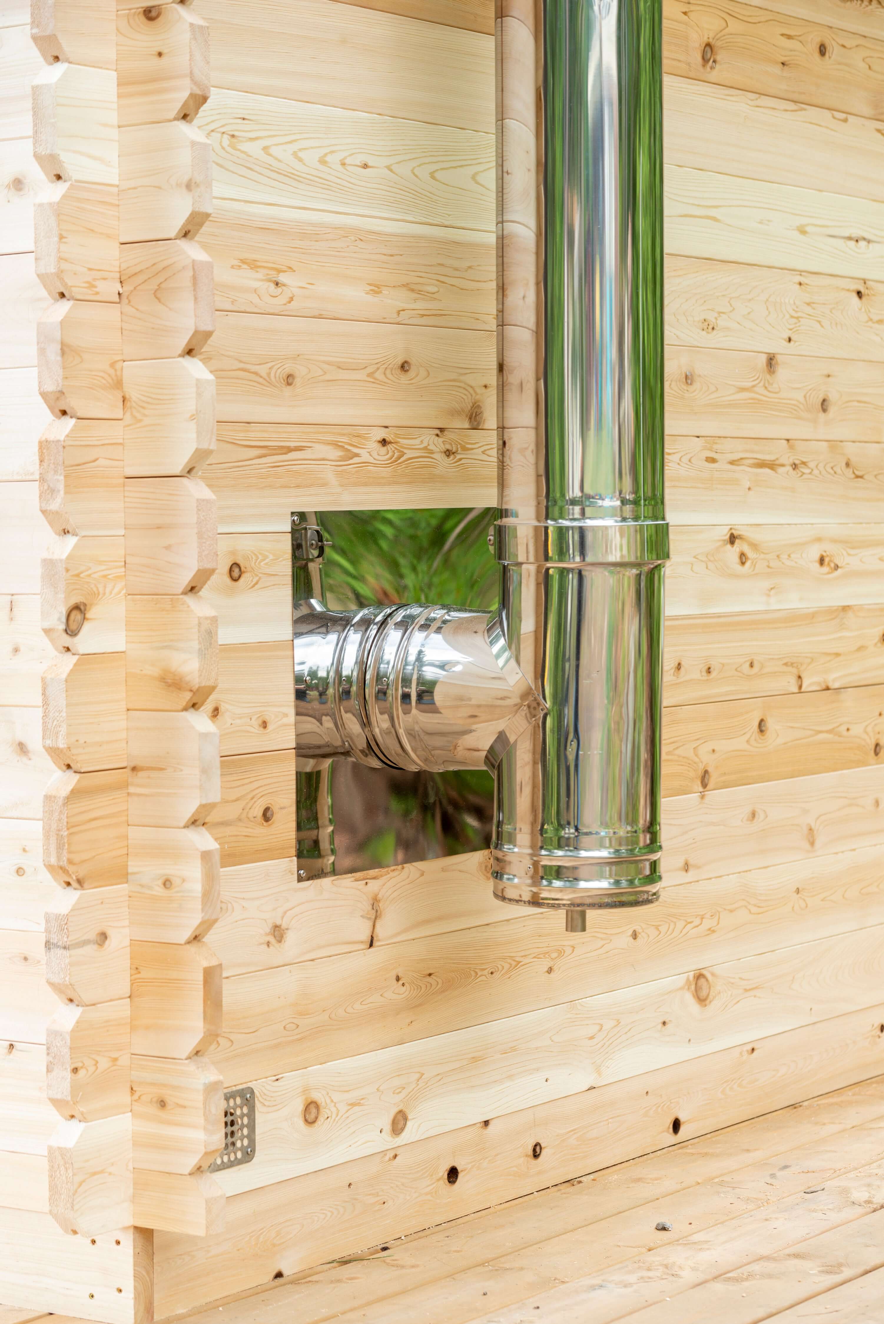 Dundalk CT Georgian 6 Person Outdoor Sauna CTC88