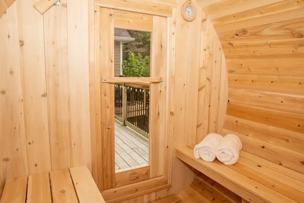 Dundalk CT Harmony 4 Person Barrel Sauna