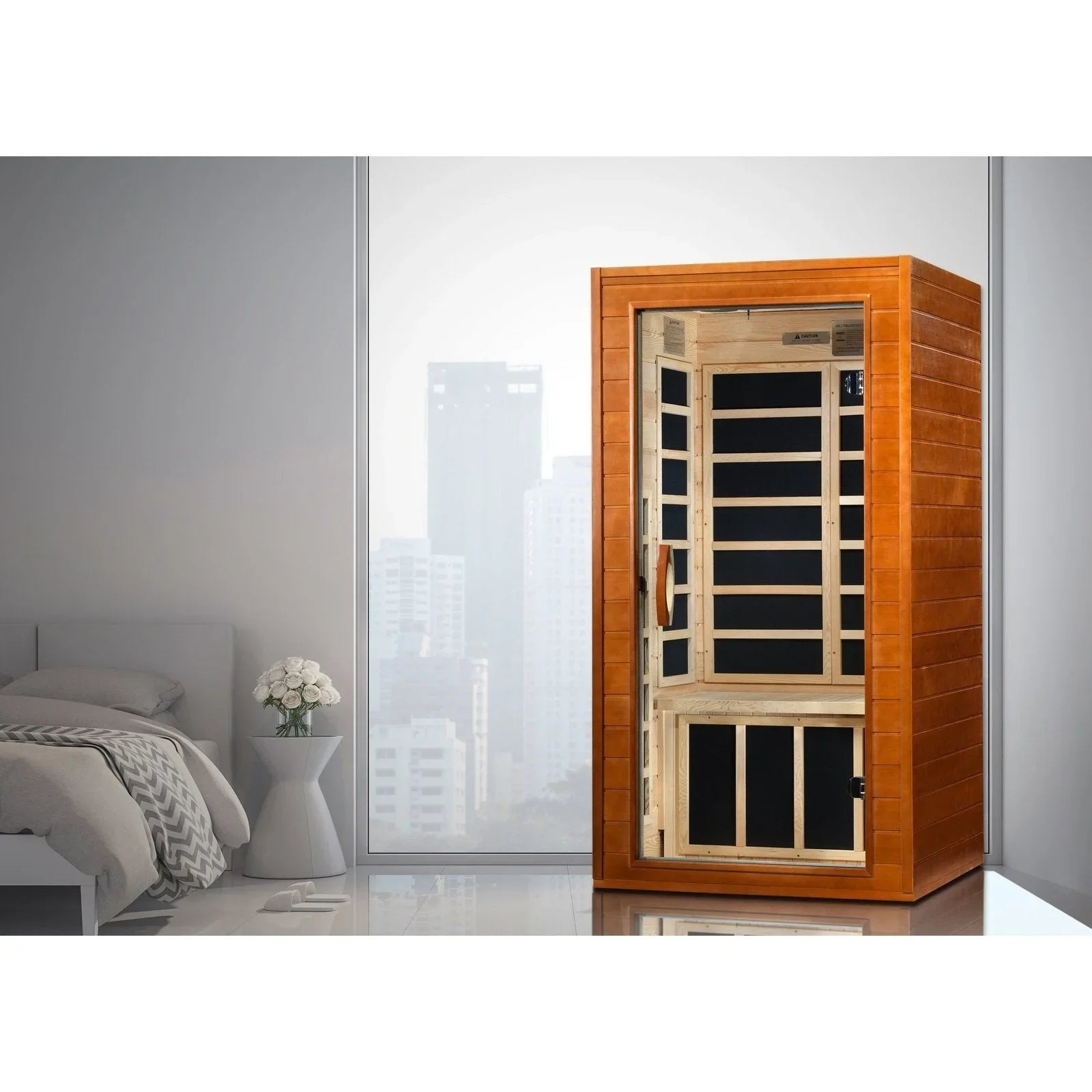 Dynamic Avila Elite 1-2 Person Ultra Low EMF Infrared Sauna - DYN-6103-01
