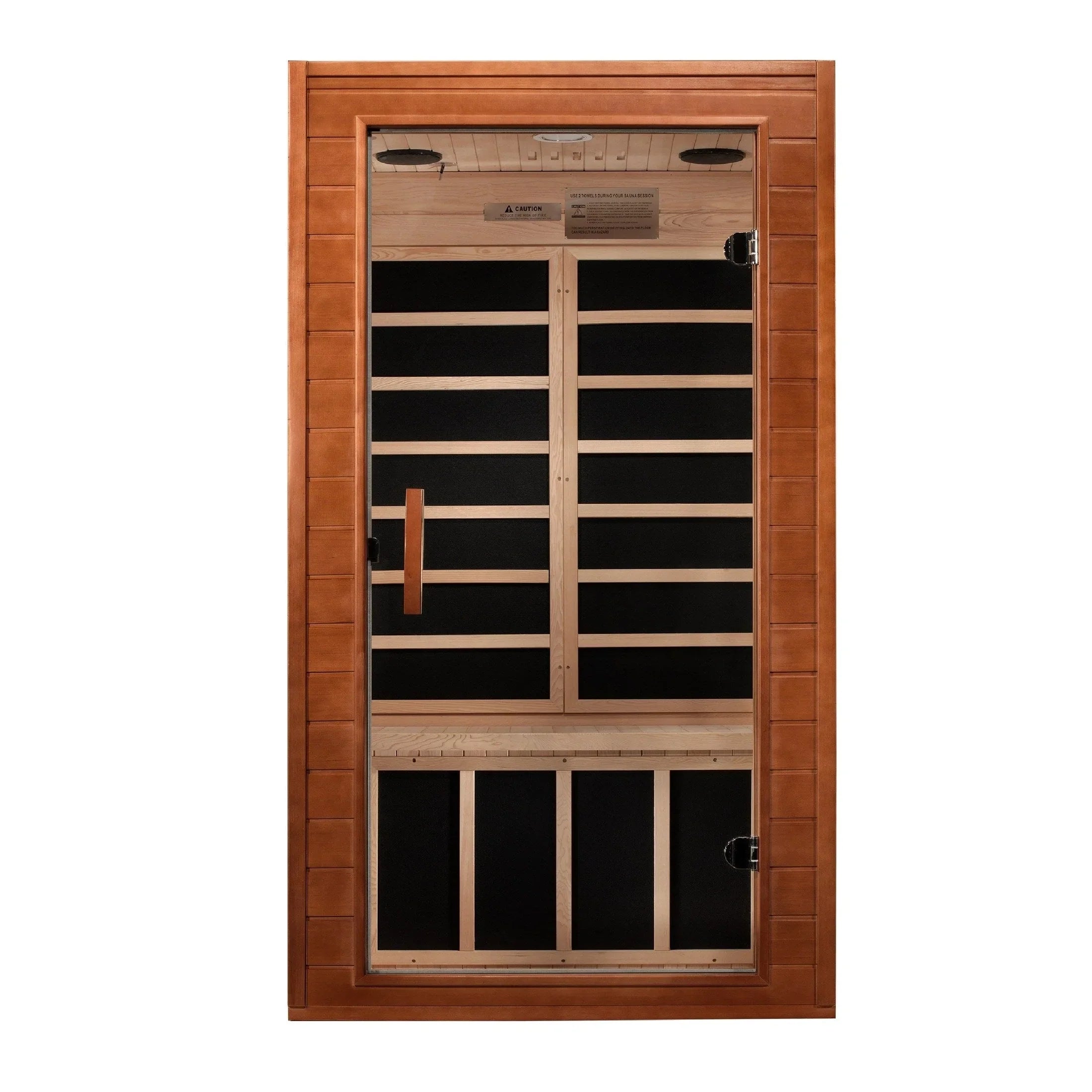 Dynamic Avila Elite 1-2 Person Ultra Low EMF Infrared Sauna - DYN-6103-01