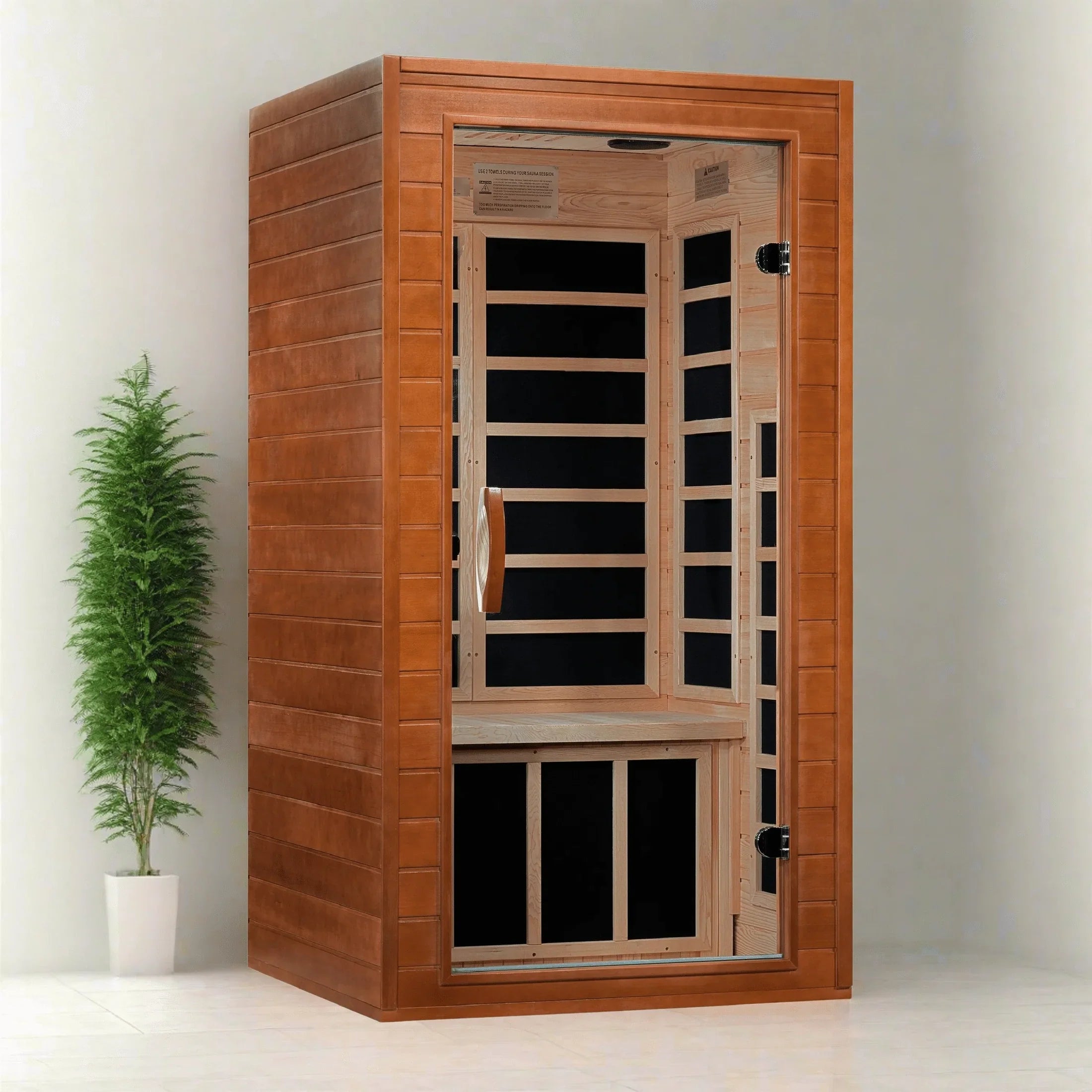 Dynamic Avila Elite 1-2 Person Ultra Low EMF Infrared Sauna - DYN-6103-01