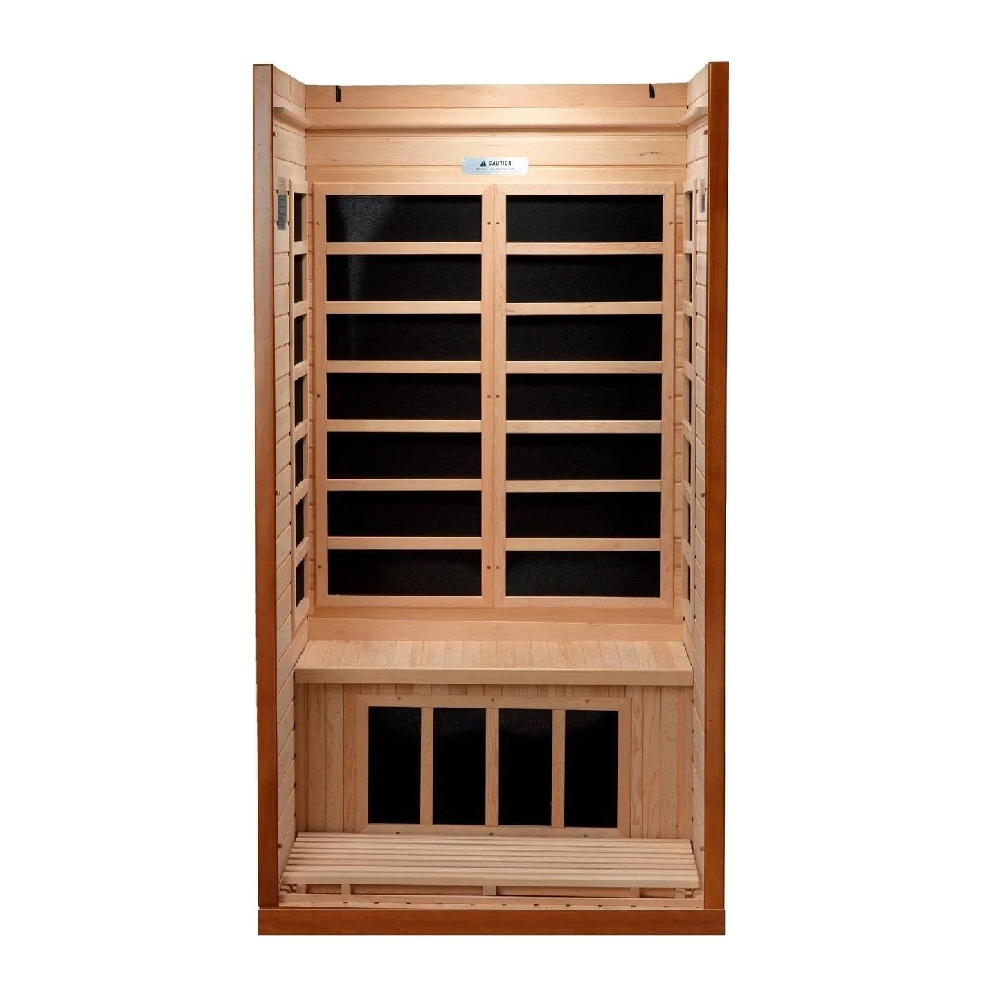 Dynamic Barcelona 1-2 Person Low EMF Infrared Sauna - DYN-6106-01