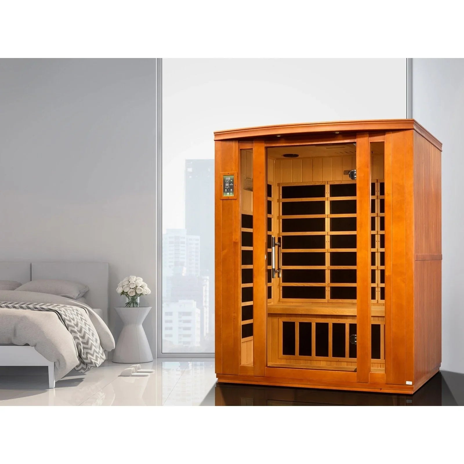 Dynamic Bellagio 3-Person Low EMF Infrared Sauna - DYN-6306-02