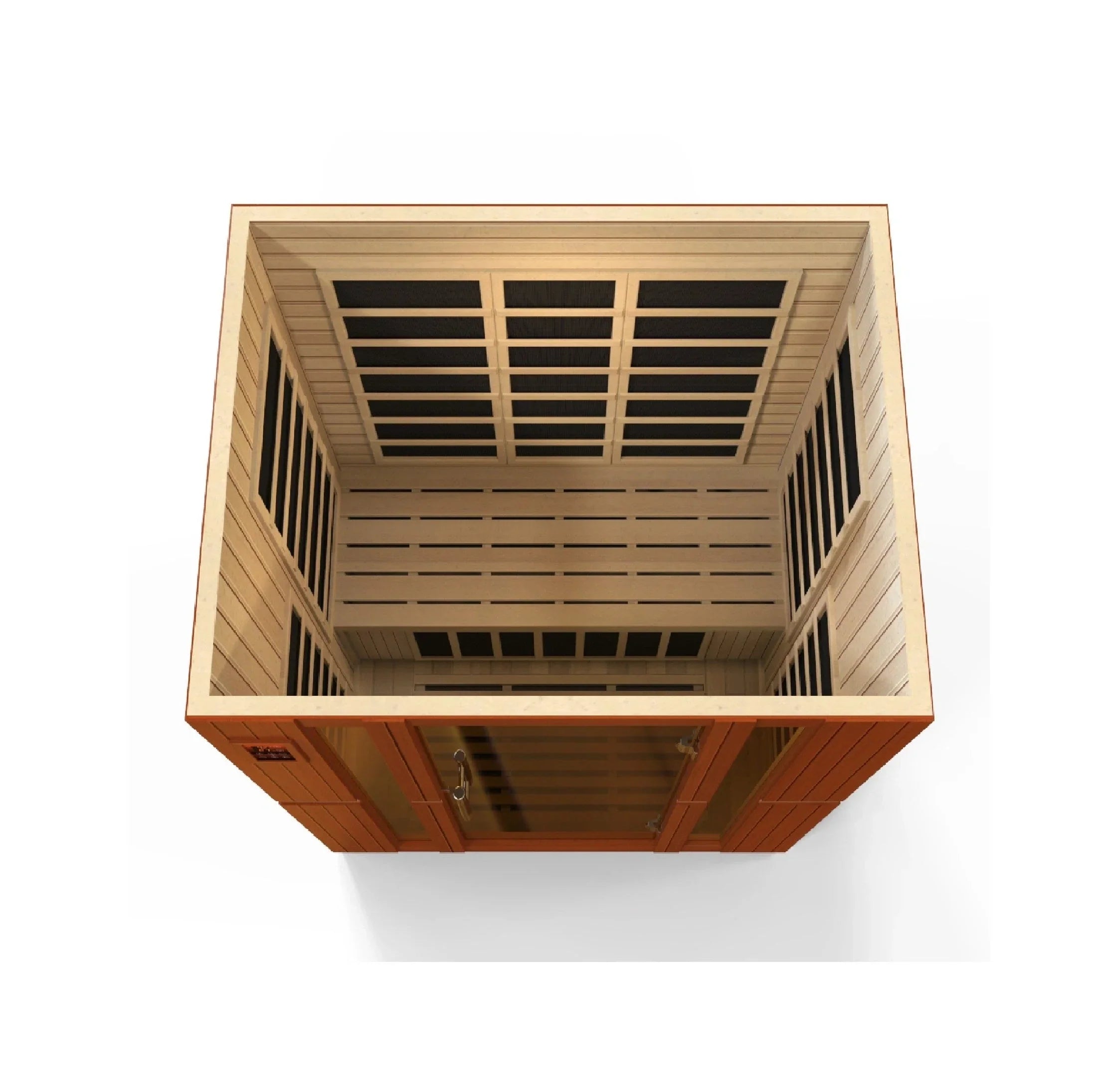 Dynamic Bellagio 3-Person Low EMF Infrared Sauna - DYN-6306-02