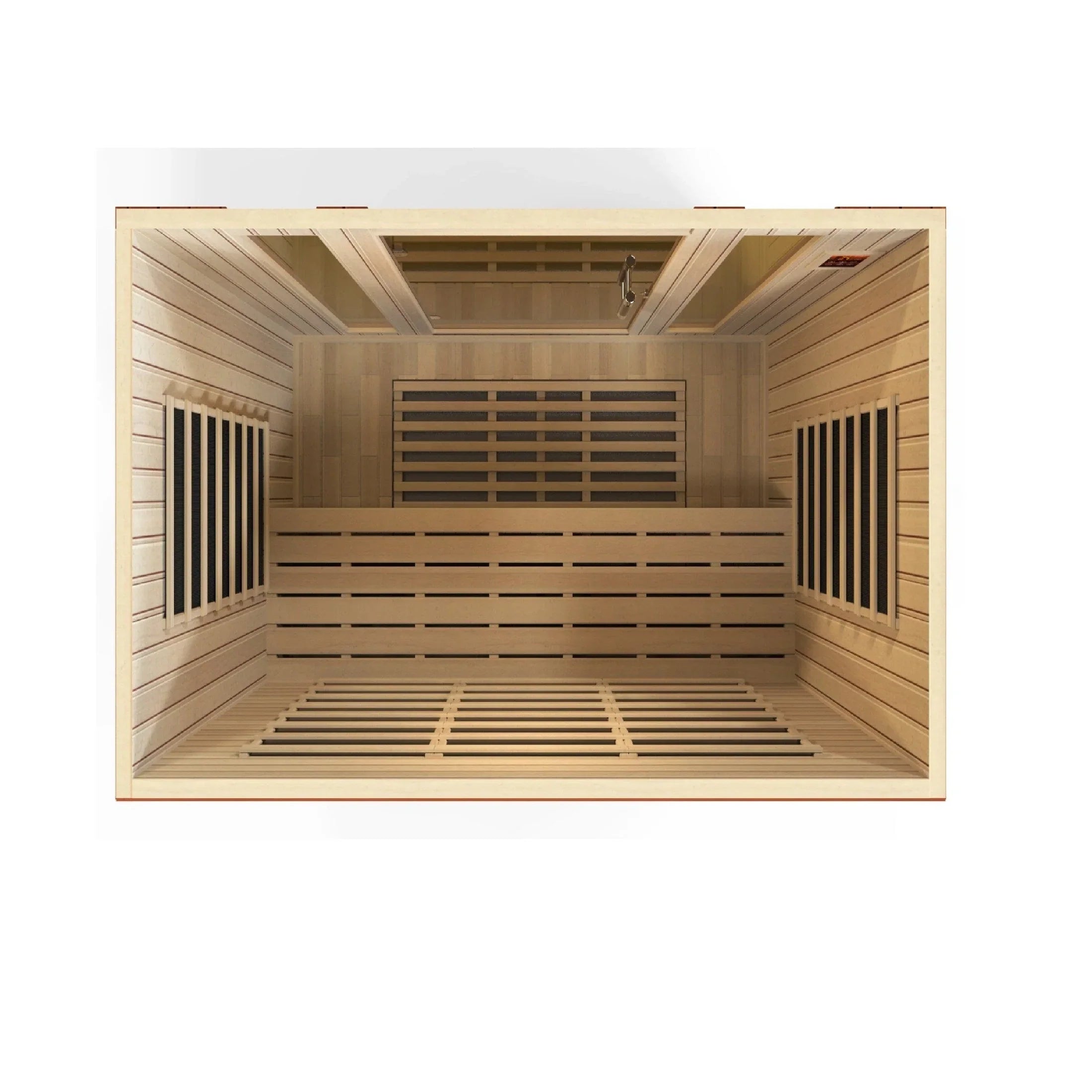 Dynamic Bergamo 4-Person Low EMF Infrared Sauna - DYN-6440-01