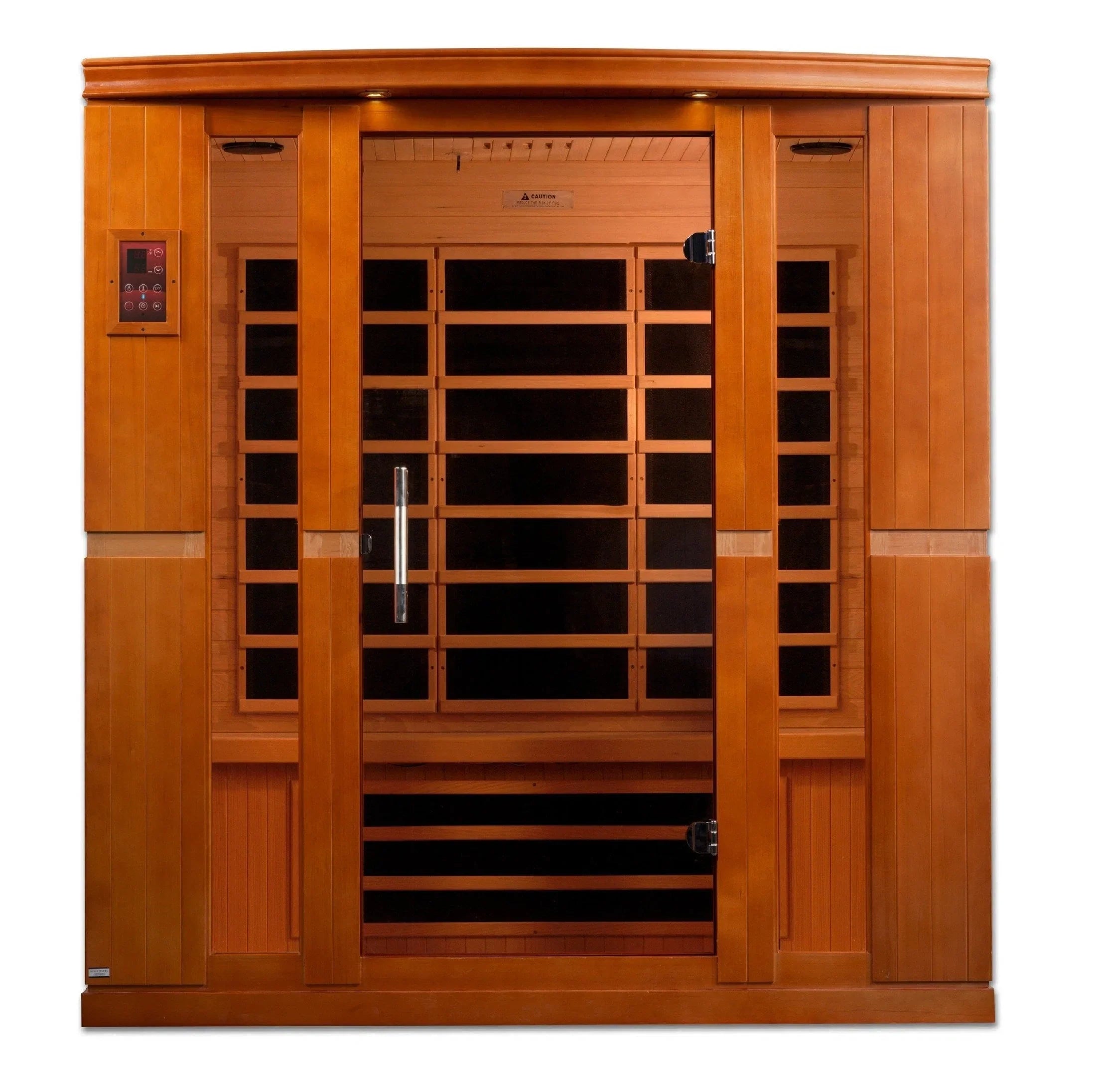 Dynamic Bergamo 4-Person Low EMF Infrared Sauna - DYN-6440-01