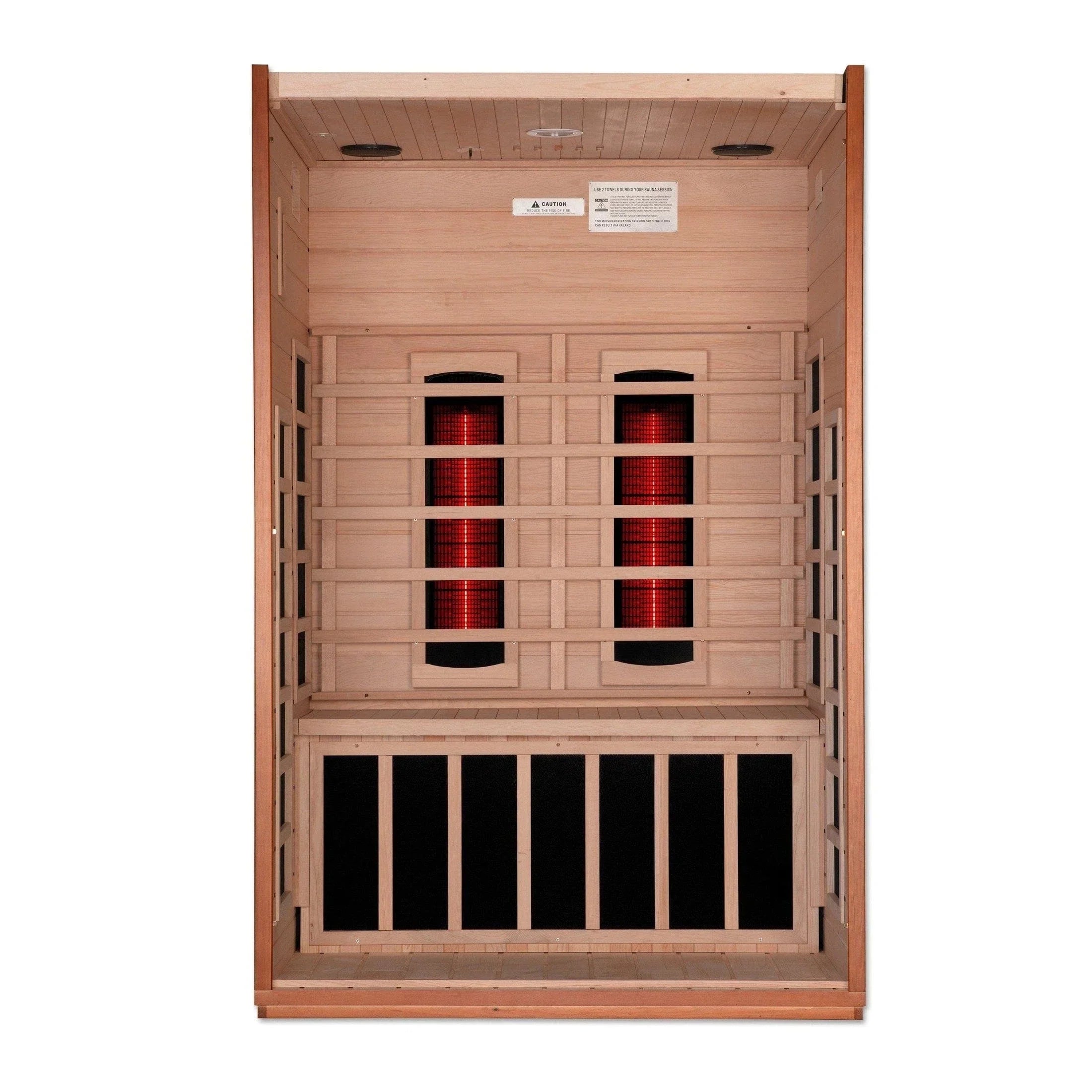 Dynamic Cordoba 2-Person Full Spectrum Infrared Sauna - Near Zero EMF