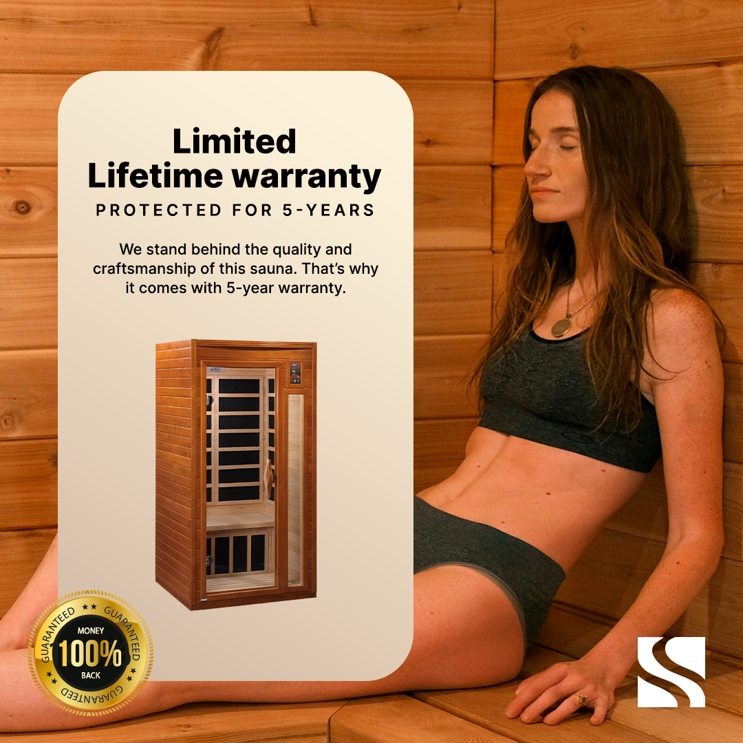 Dynamic Venice Elite 2-Person Ultra Low EMF Infrared Sauna - DYN-6210-01