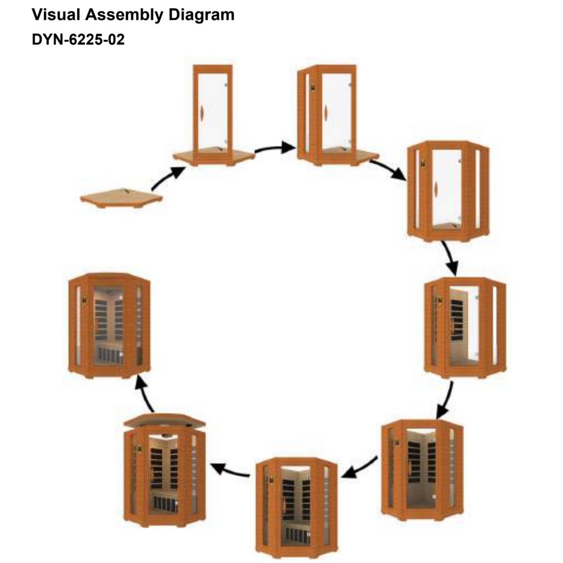 Dynamic Heming 2-Person Corner Low EMF Infrared Sauna - DYN-6225-02