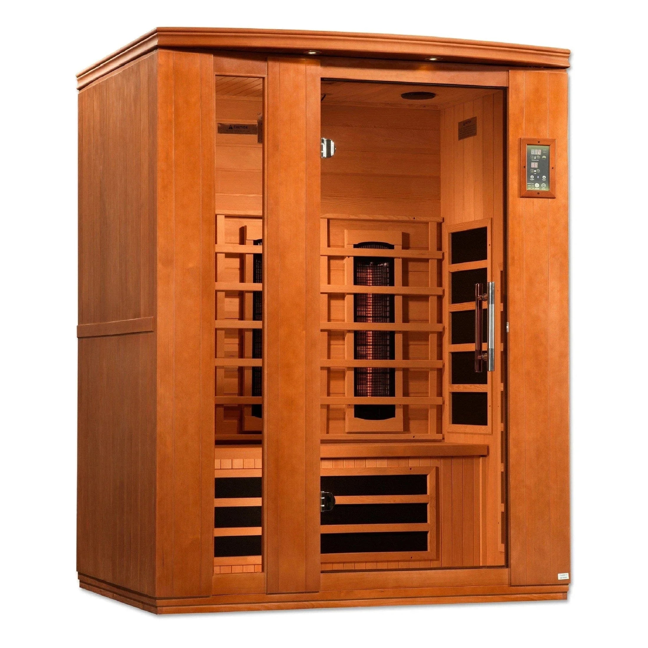 Dynamic Lugano 3-Person Full Spectrum Infrared Sauna - Near Zero EMF