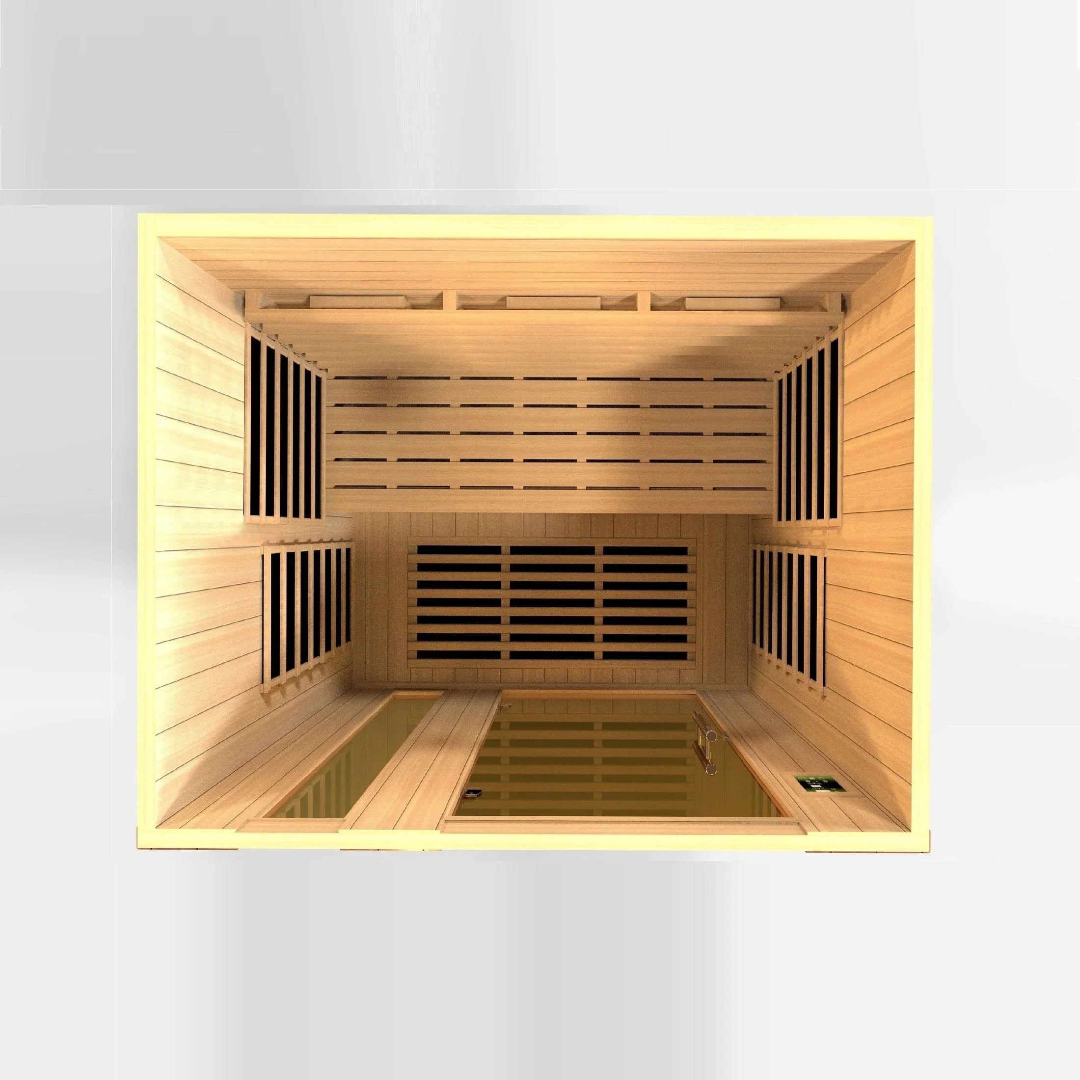 Dynamic Lugano 3-Person Full Spectrum Infrared Sauna - Near Zero EMF