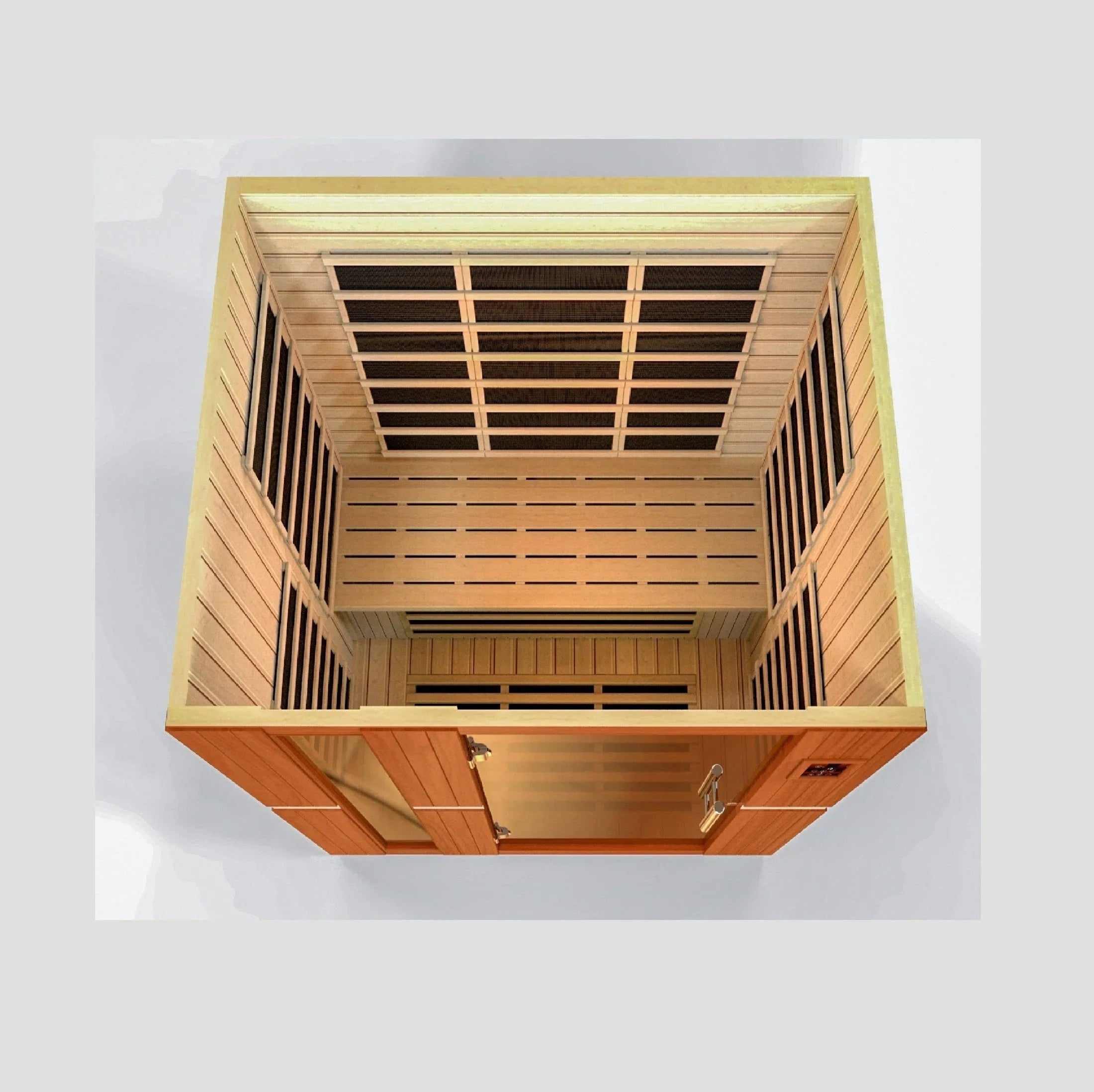 Dynamic Lugano 3-Person Low EMF Infrared Sauna - DYN-6336-02