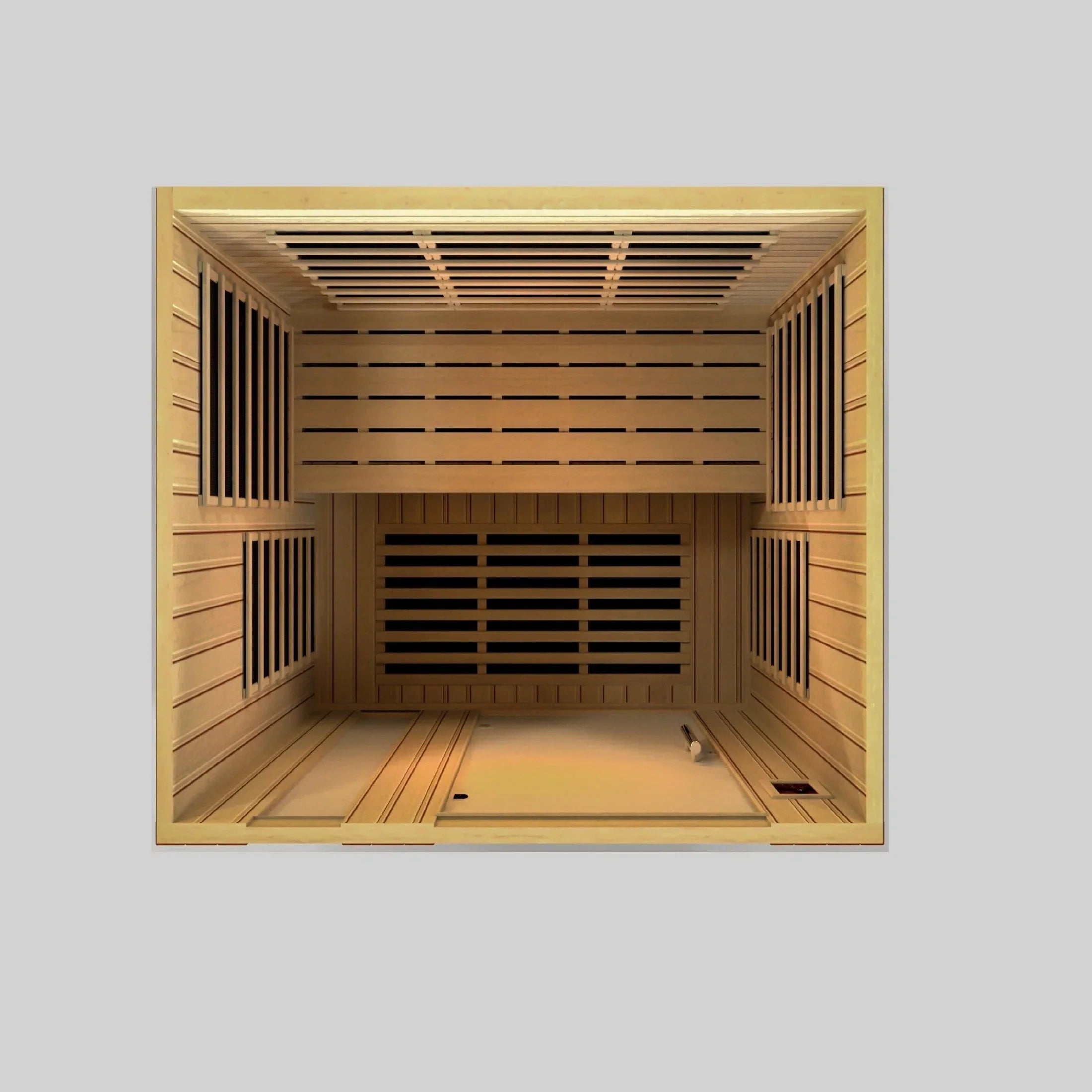Dynamic Lugano 3-Person Low EMF Infrared Sauna - DYN-6336-02