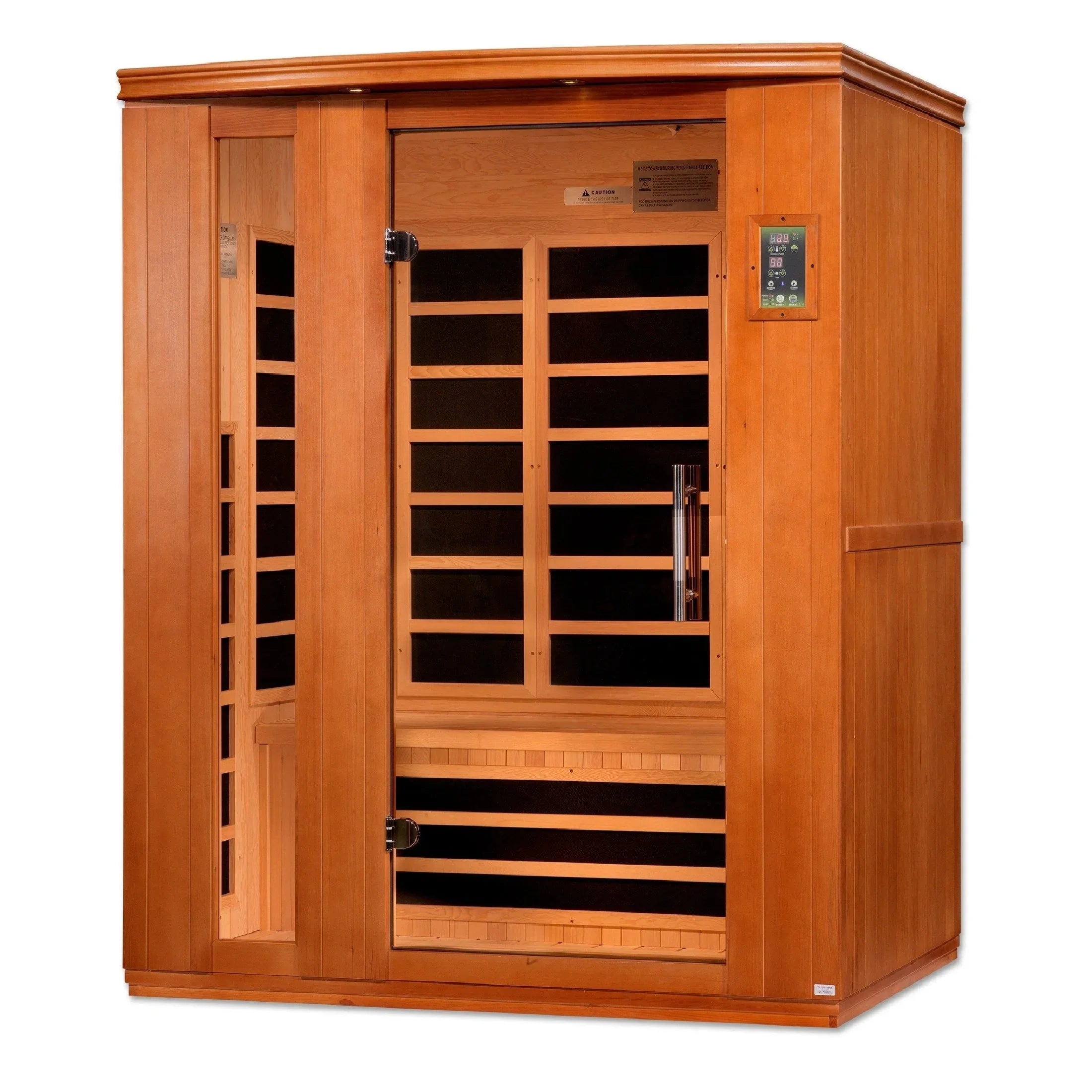 Dynamic Lugano 3-Person Low EMF Infrared Sauna - DYN-6336-02