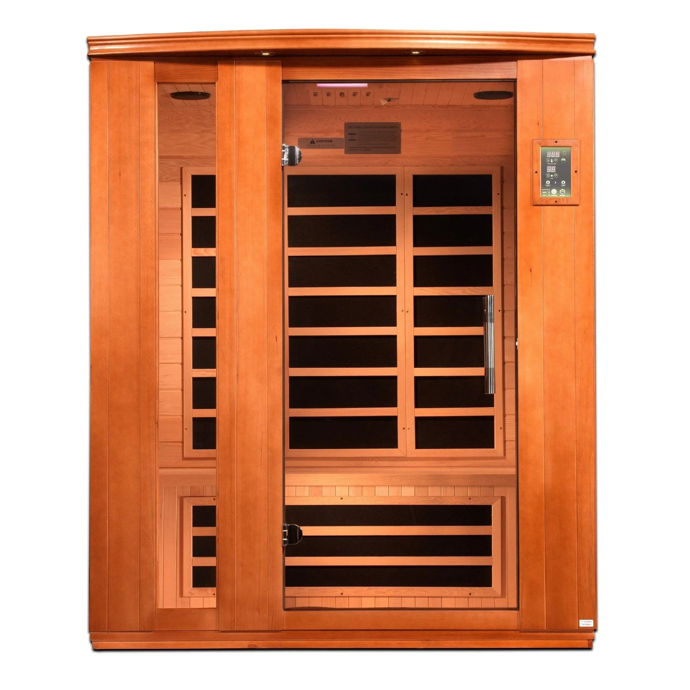 Dynamic Lugano 3-Person Low EMF Infrared Sauna - DYN-6336-02