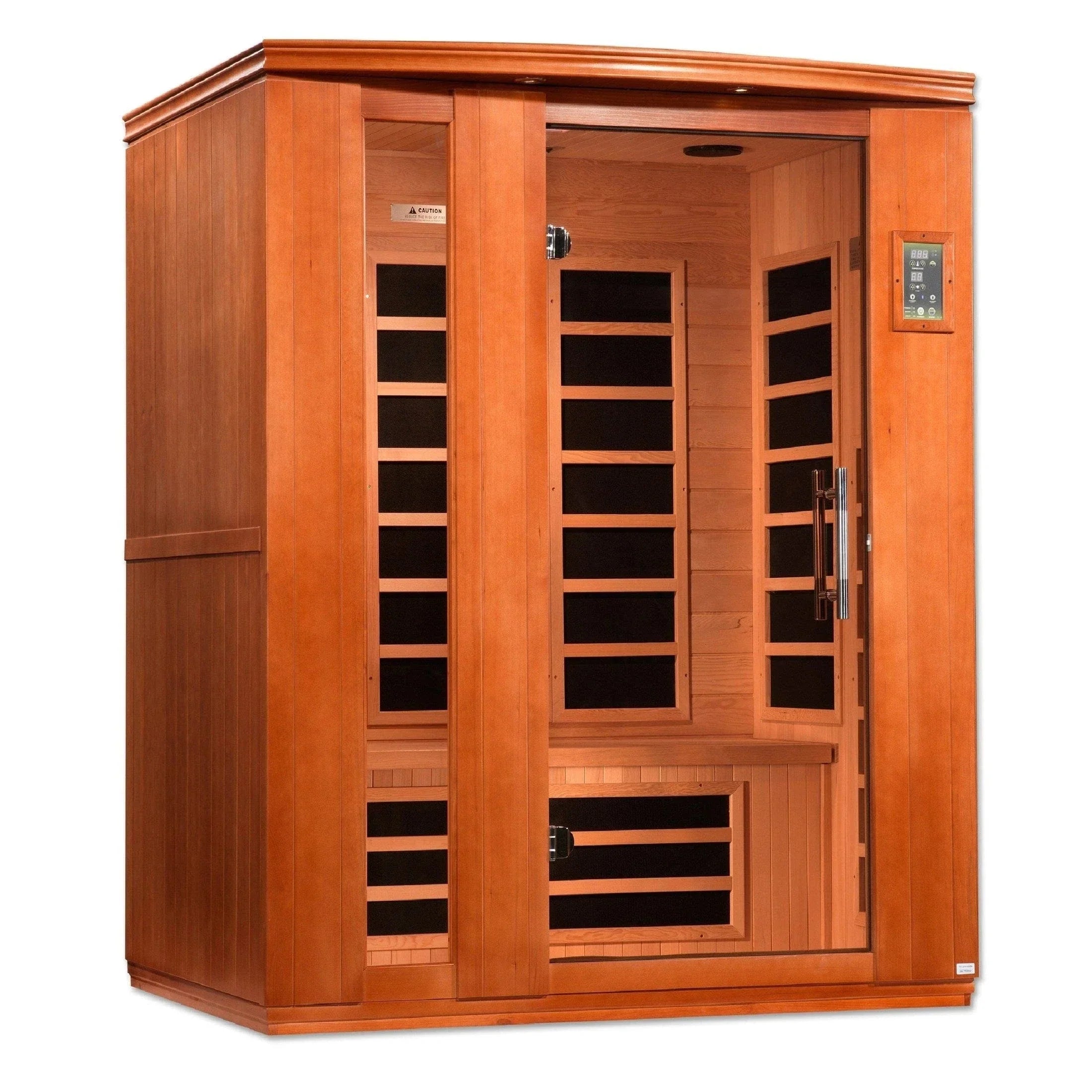 Dynamic Lugano 3-Person Low EMF Infrared Sauna - DYN-6336-02
