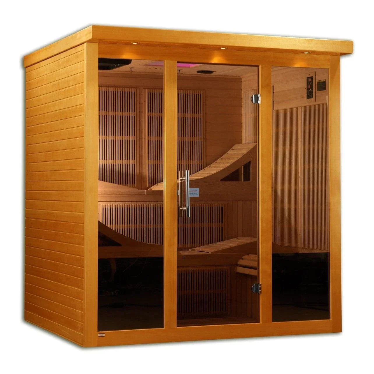 Dynamic Monaco 6-Person Ultra Low EMF Infrared Sauna - DYN-6996-01 Elite