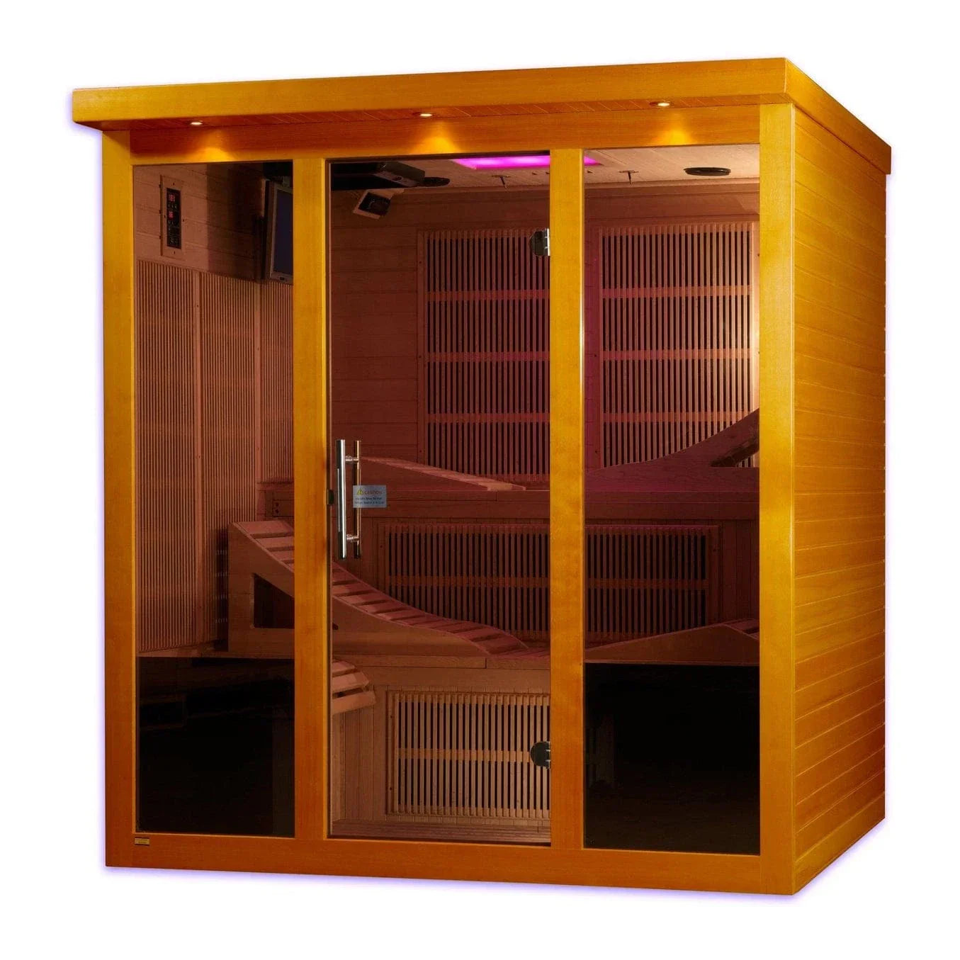 Dynamic Monaco 6-Person Ultra Low EMF Infrared Sauna - DYN-6996-01 Elite