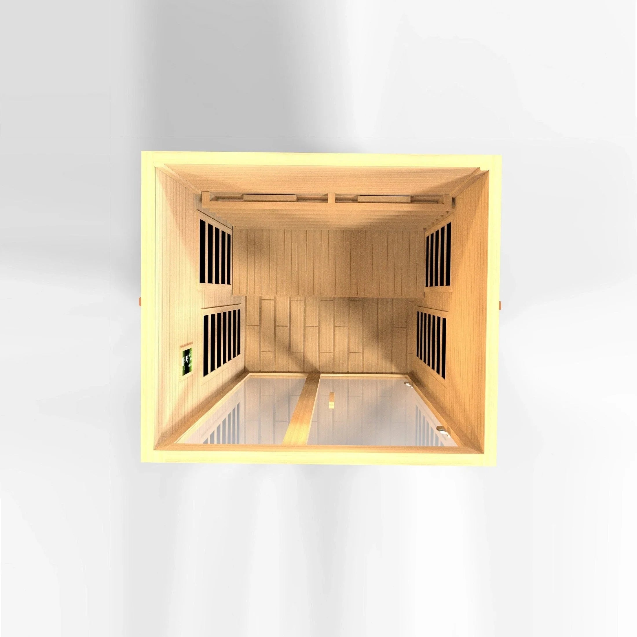Dynamic Santiago 2-Person Full Spectrum Infrared Sauna - Near Zero EMF