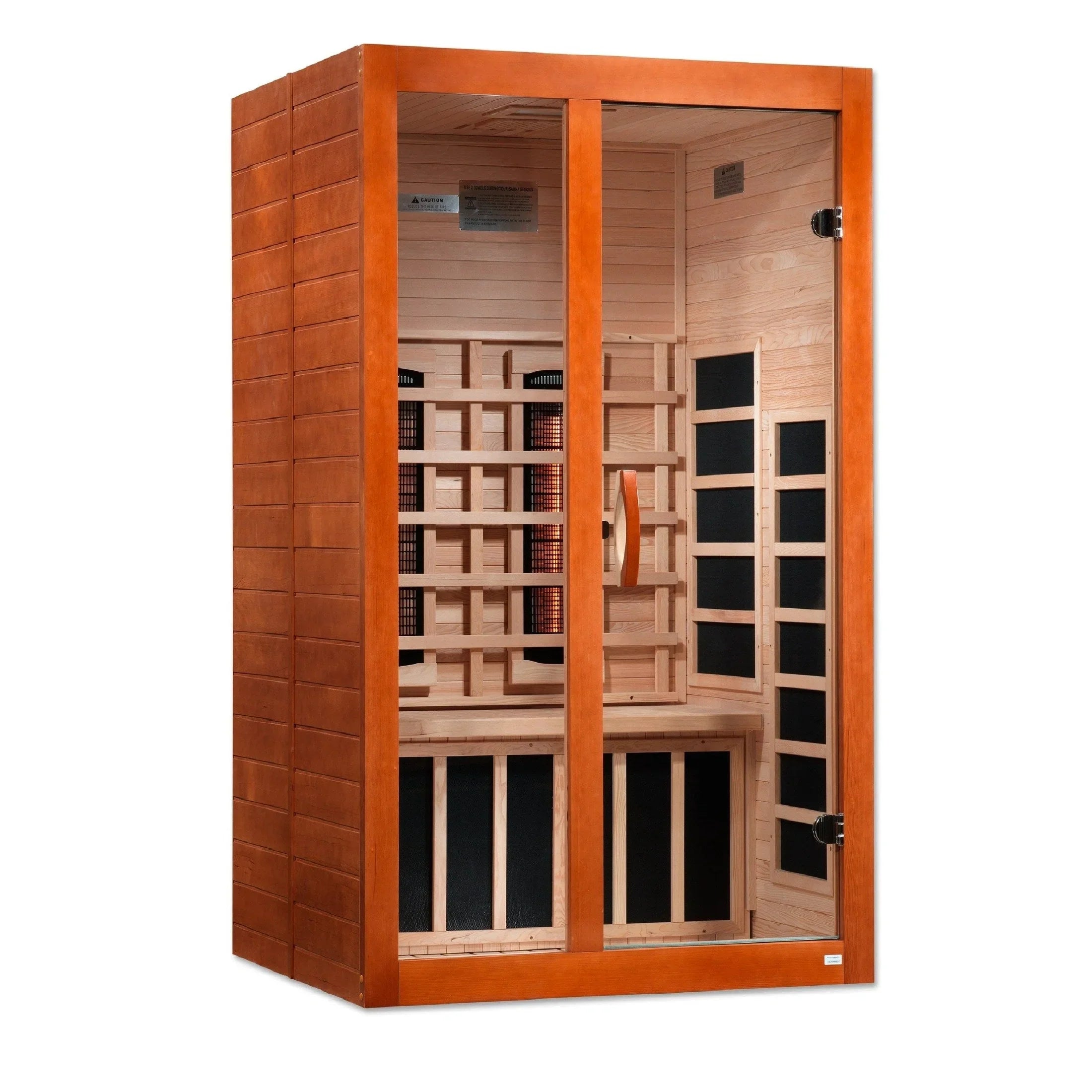 Dynamic Santiago 2-Person Full Spectrum Infrared Sauna - Near Zero EMF