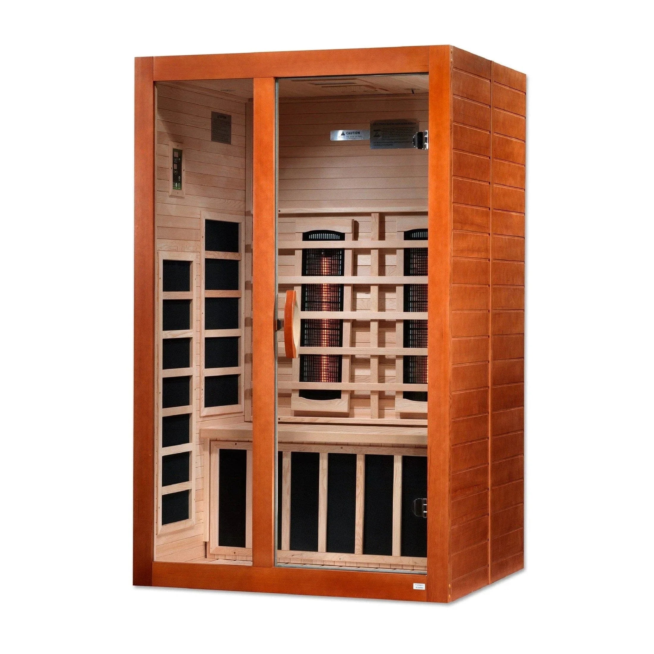 Dynamic Santiago 2-Person Full Spectrum Infrared Sauna - Near Zero EMF