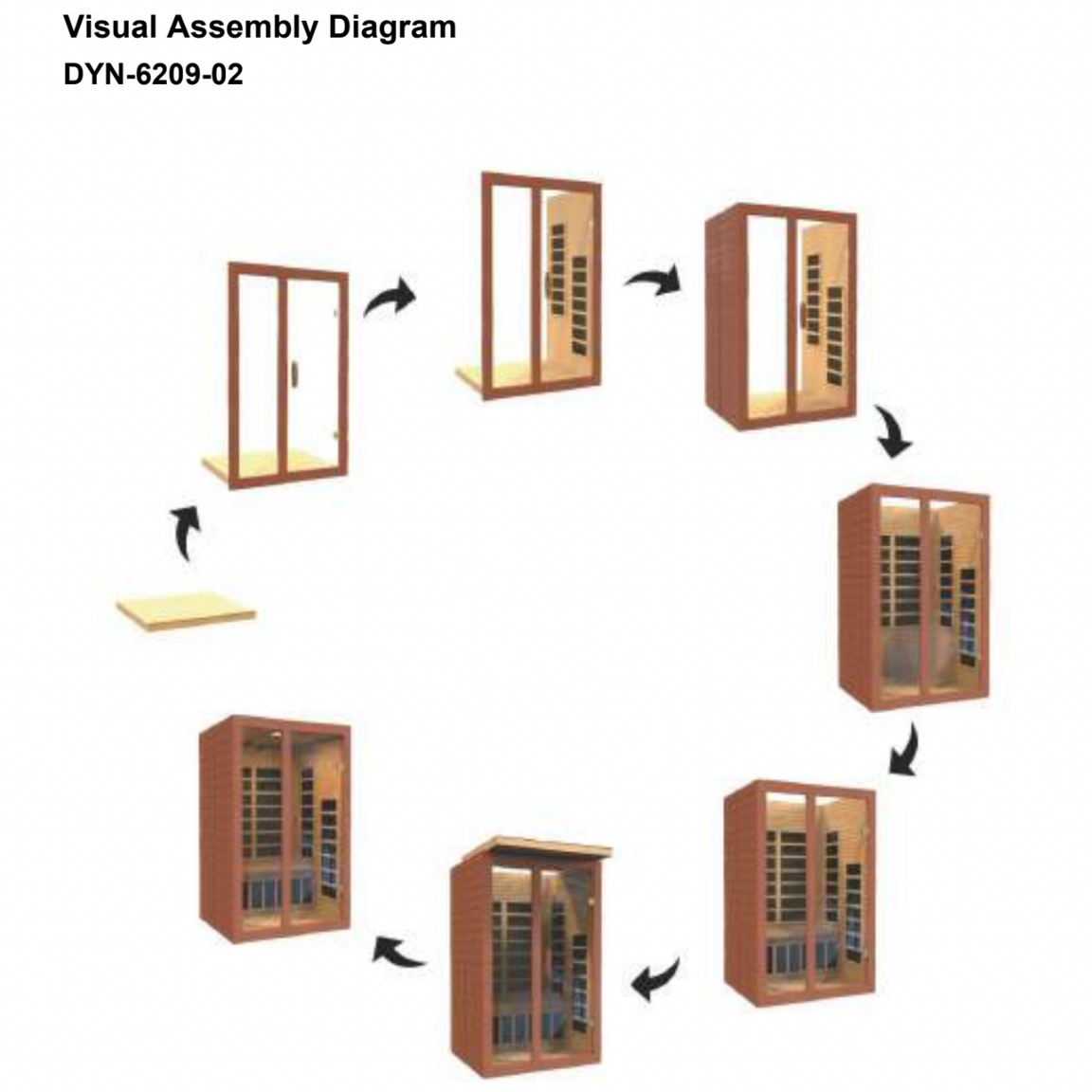 Dynamic Santiago Elite 2-Person Ultra Low EMF Infrared Sauna - DYN-6209-02