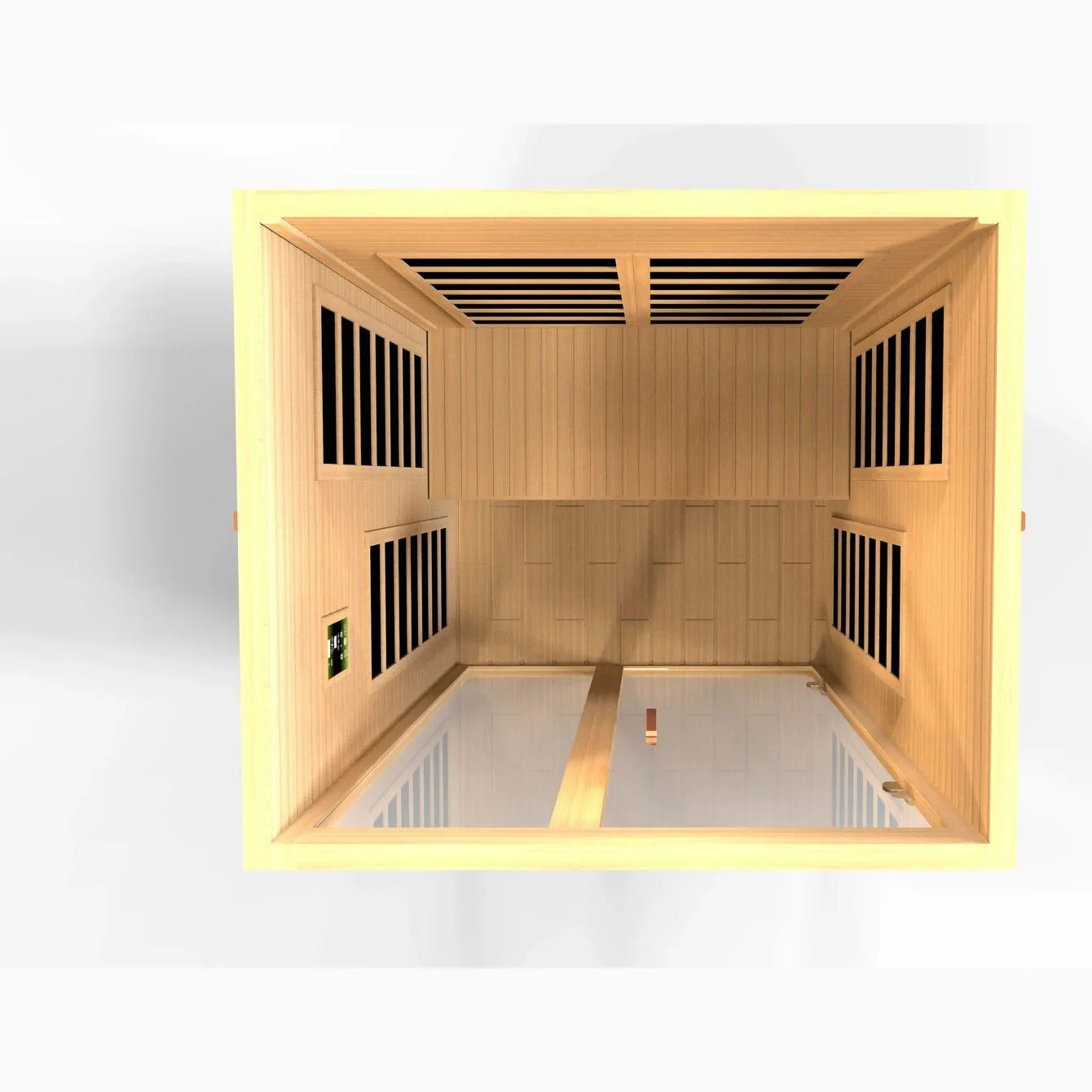 Dynamic Santiago Elite 2-Person Ultra Low EMF Infrared Sauna - DYN-6209-02