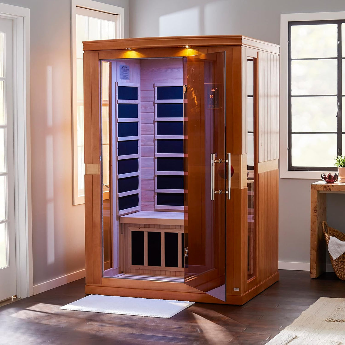 Dynamic Venice Elite 2-Person Ultra Low EMF Infrared Sauna - DYN-6210-01