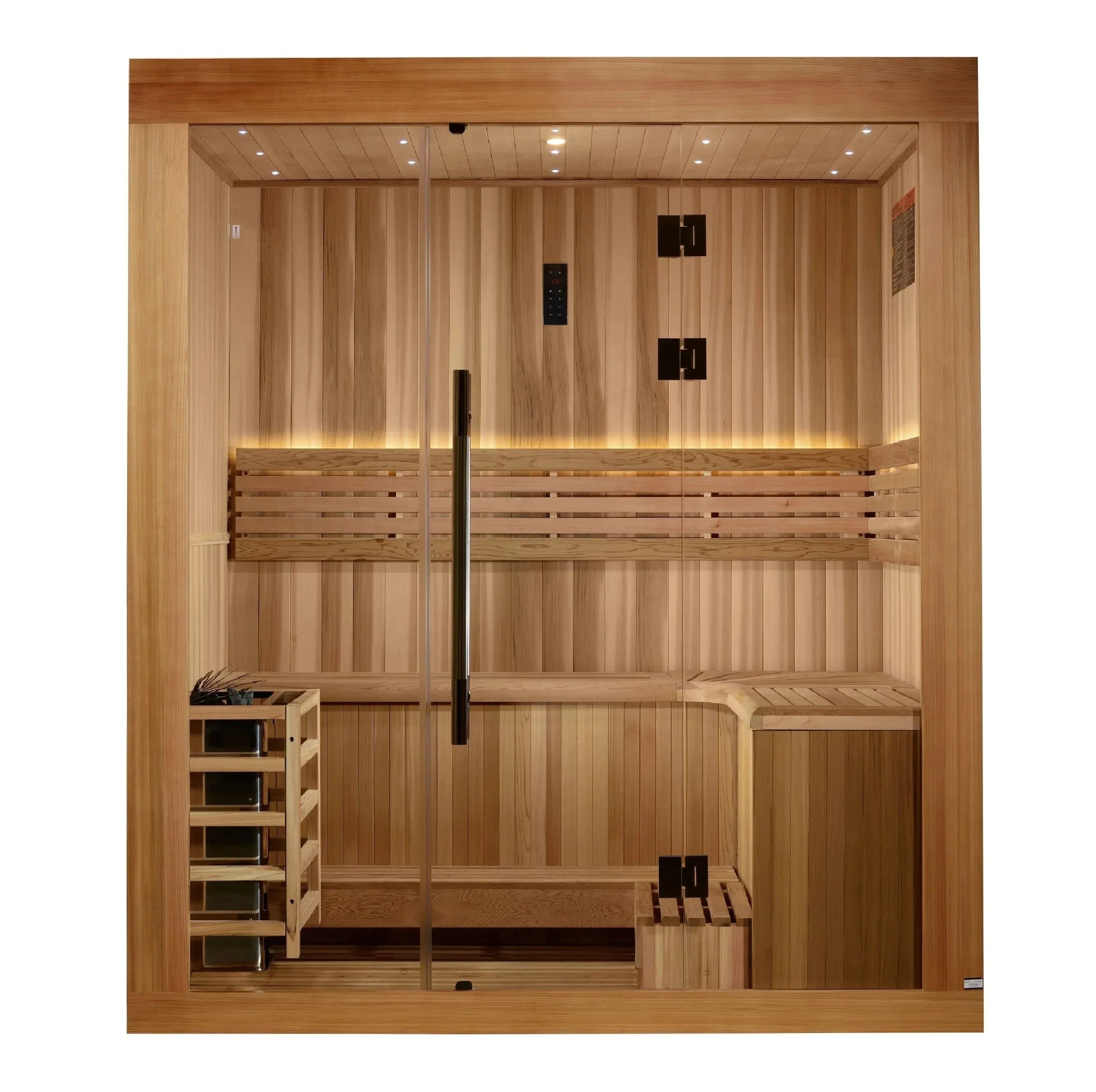 Golden Designs 2025 Copenhagen Edition 3 Person Traditional Sauna GDI-7389-02